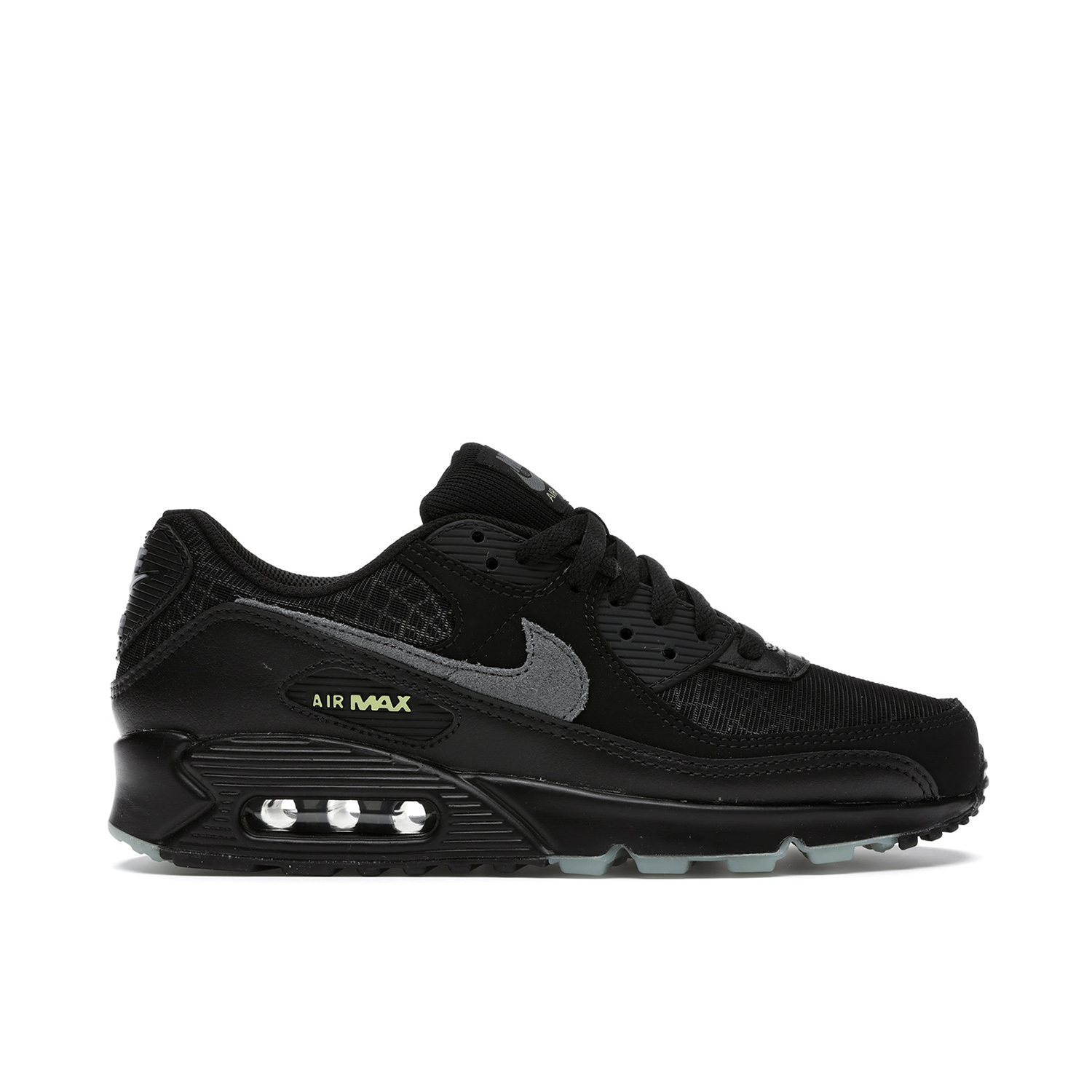 Black grey air max 90 best sale