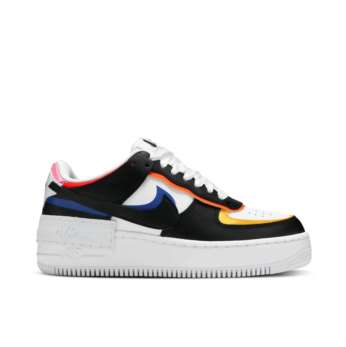 Nike Air Force 1 Shadow White Multi Femme DC4462 100 Laced