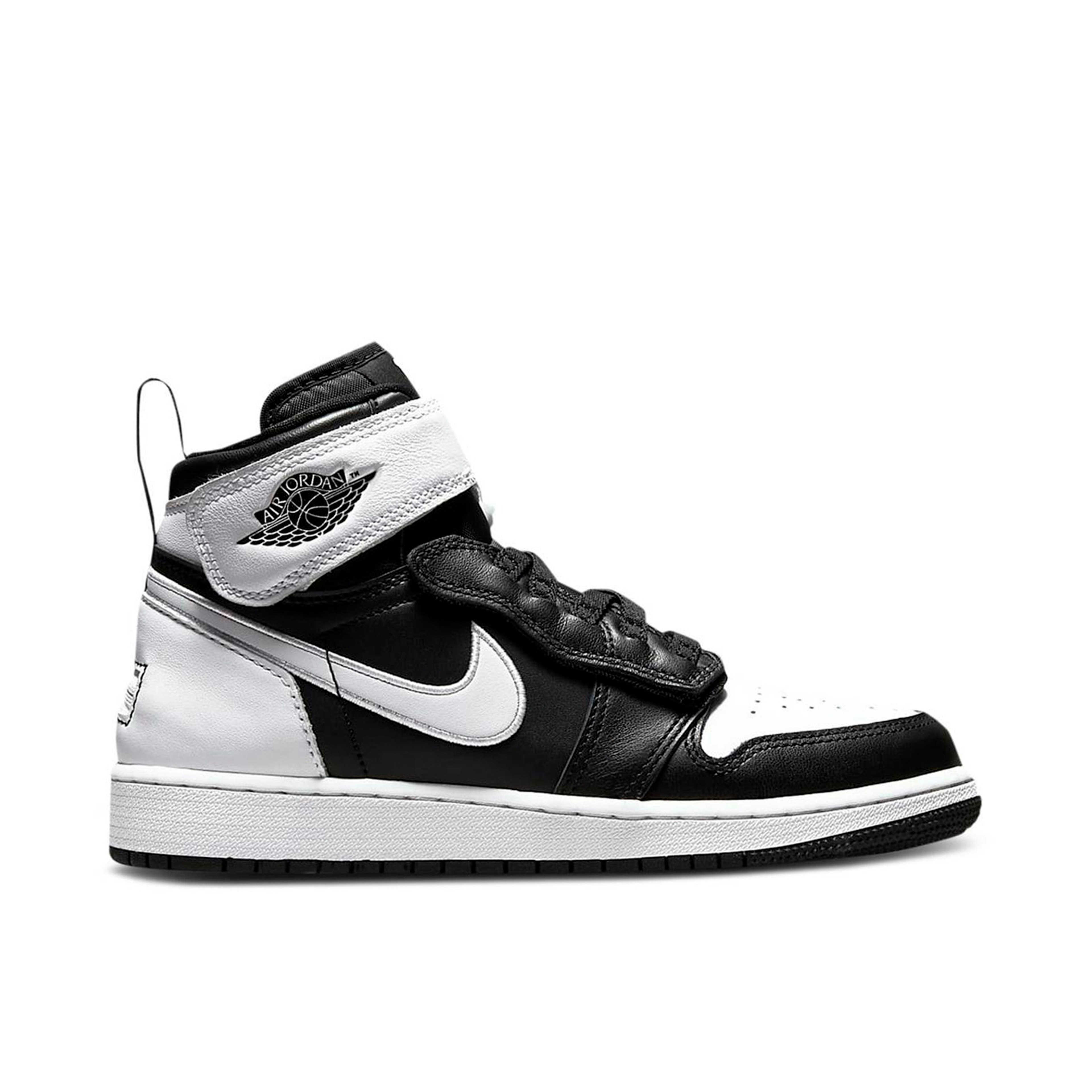 Air Jordan 1 High FlyEase Black White GS