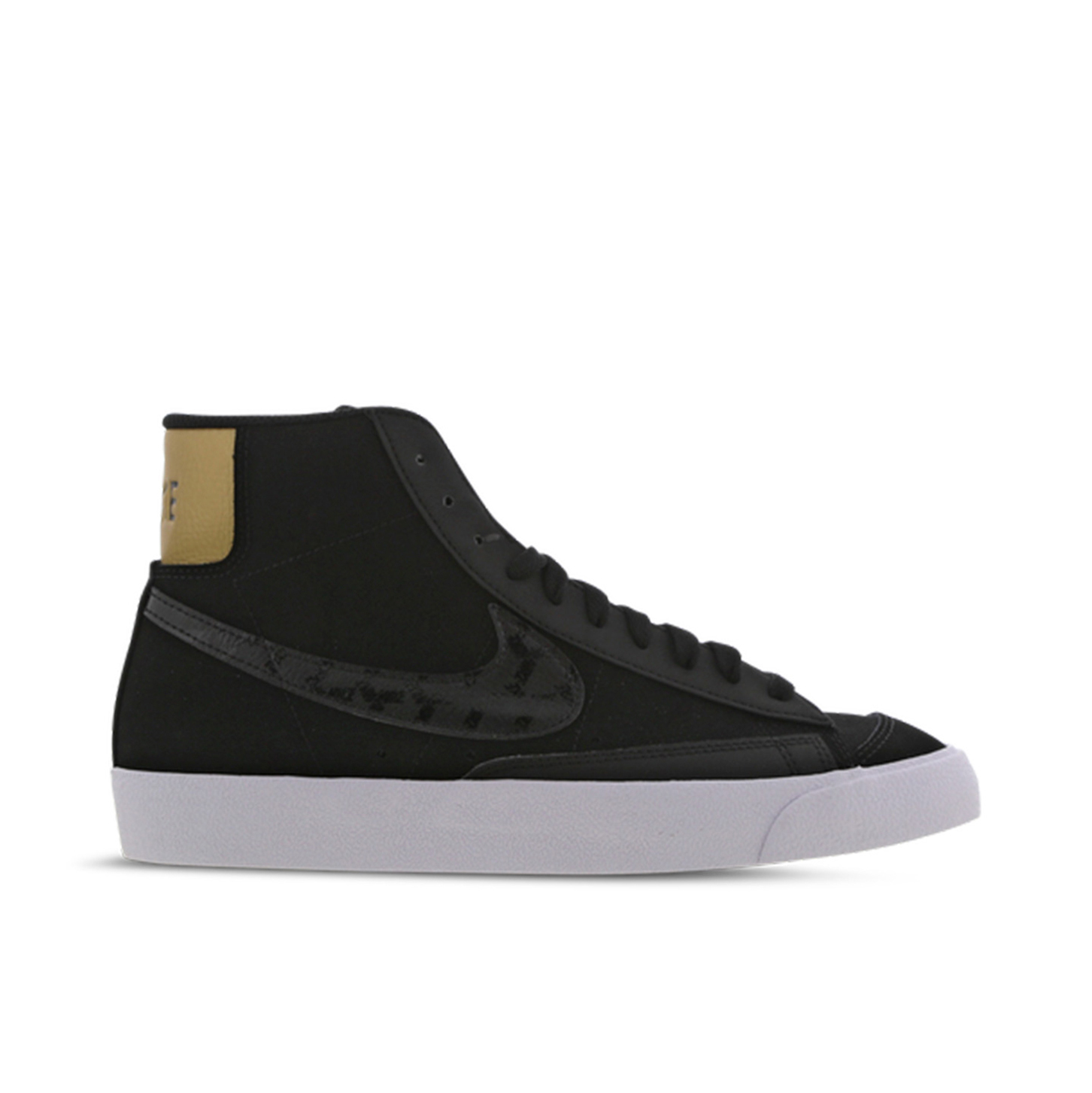 Nike Blazer Mid 77 Black Gold DD6614 001 Laced