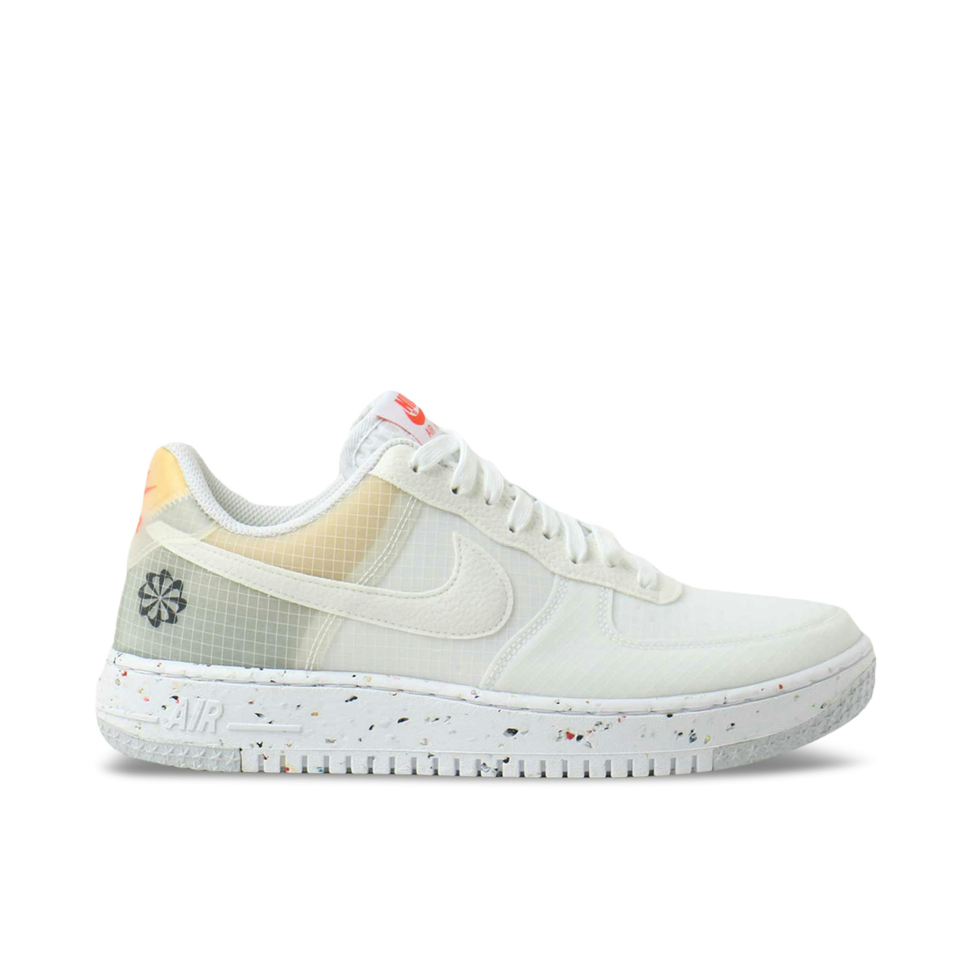 Nike Air Force 1 Low Crater Move to Zero White Orange