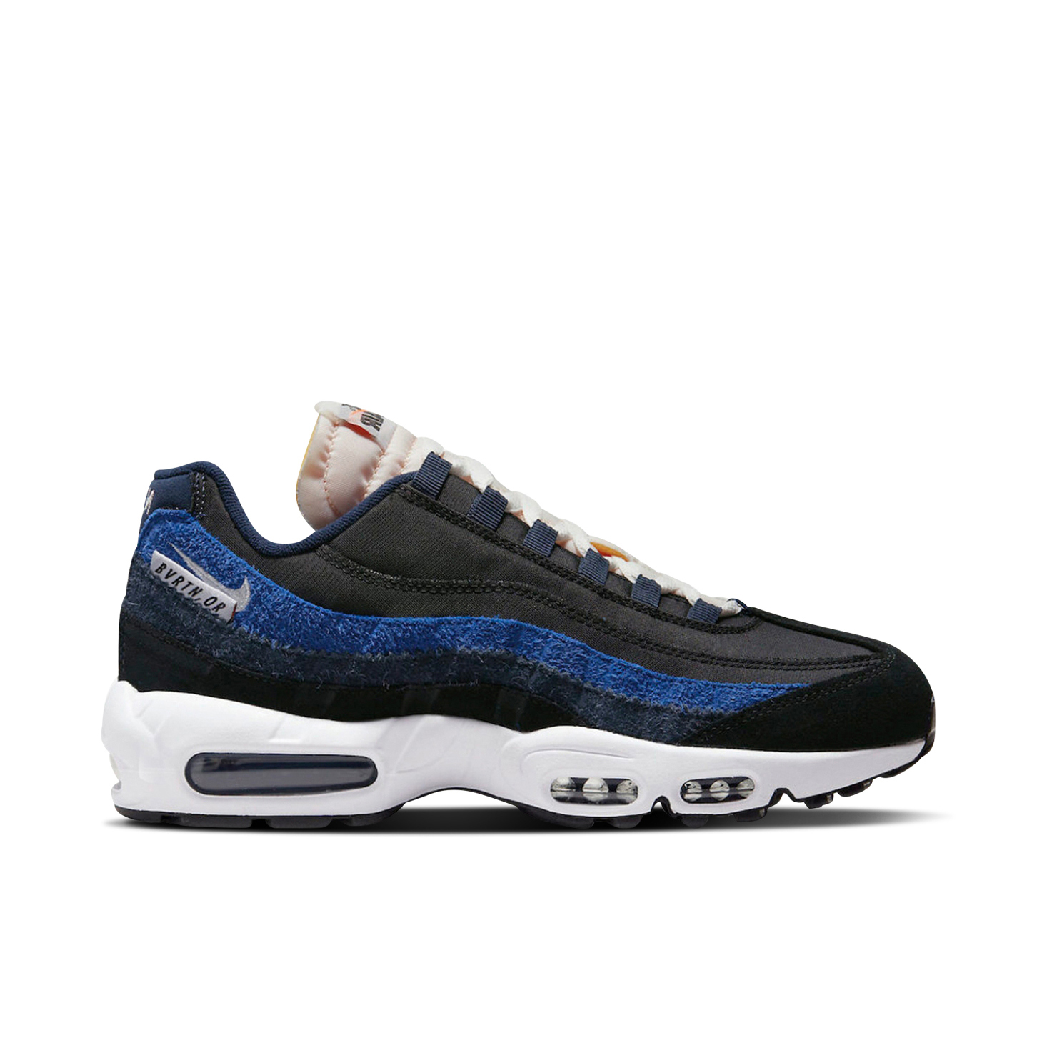 Nike Air Max 95 SE Running Club Black Blue DH2718 001 Laced