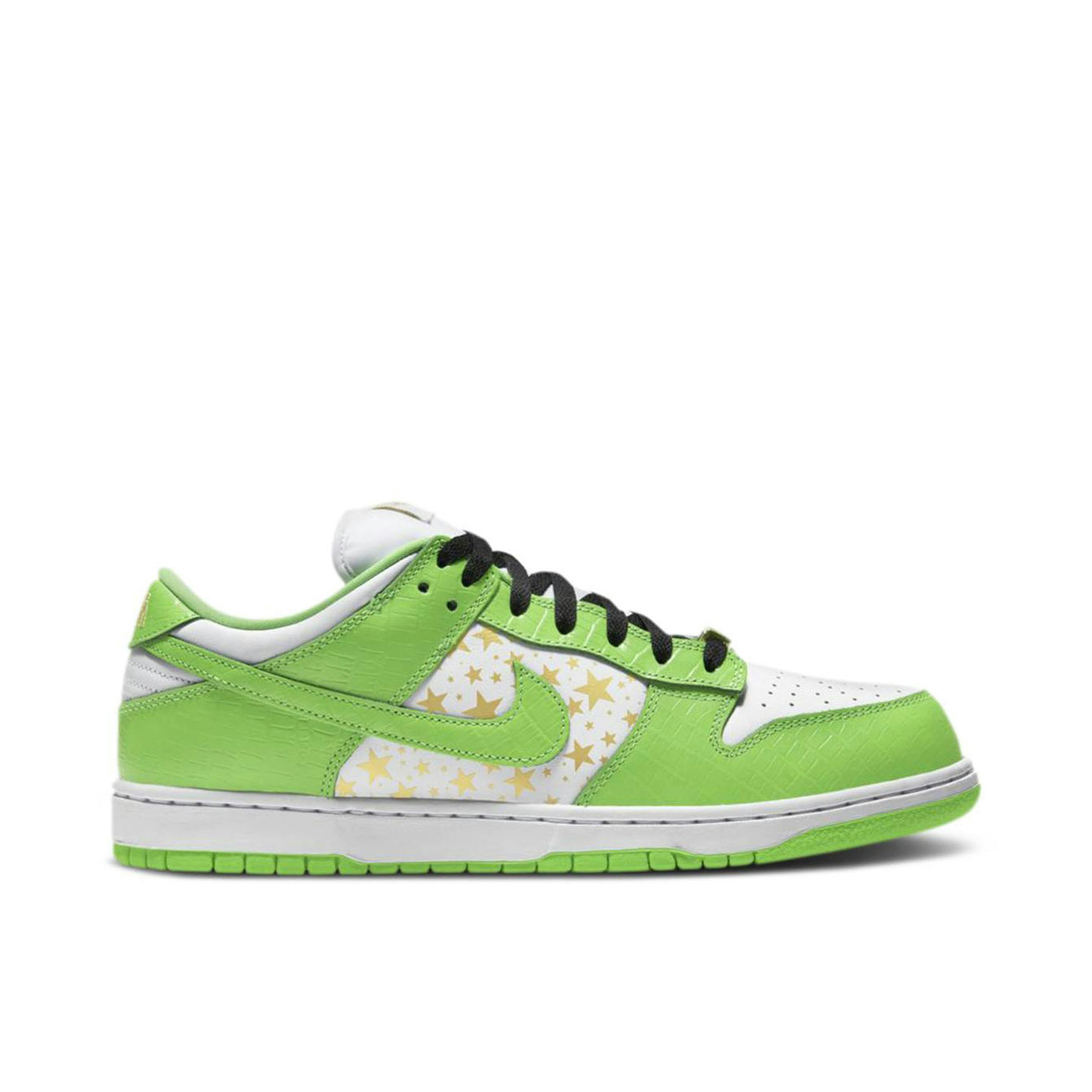 Supreme x Nike SB Dunk Low Stars Mean Green