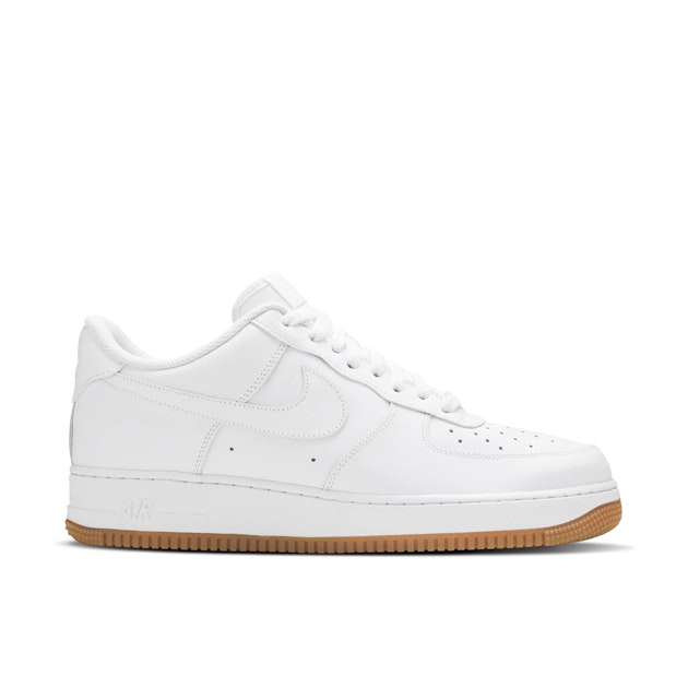 white air force 1 black check gum bottom