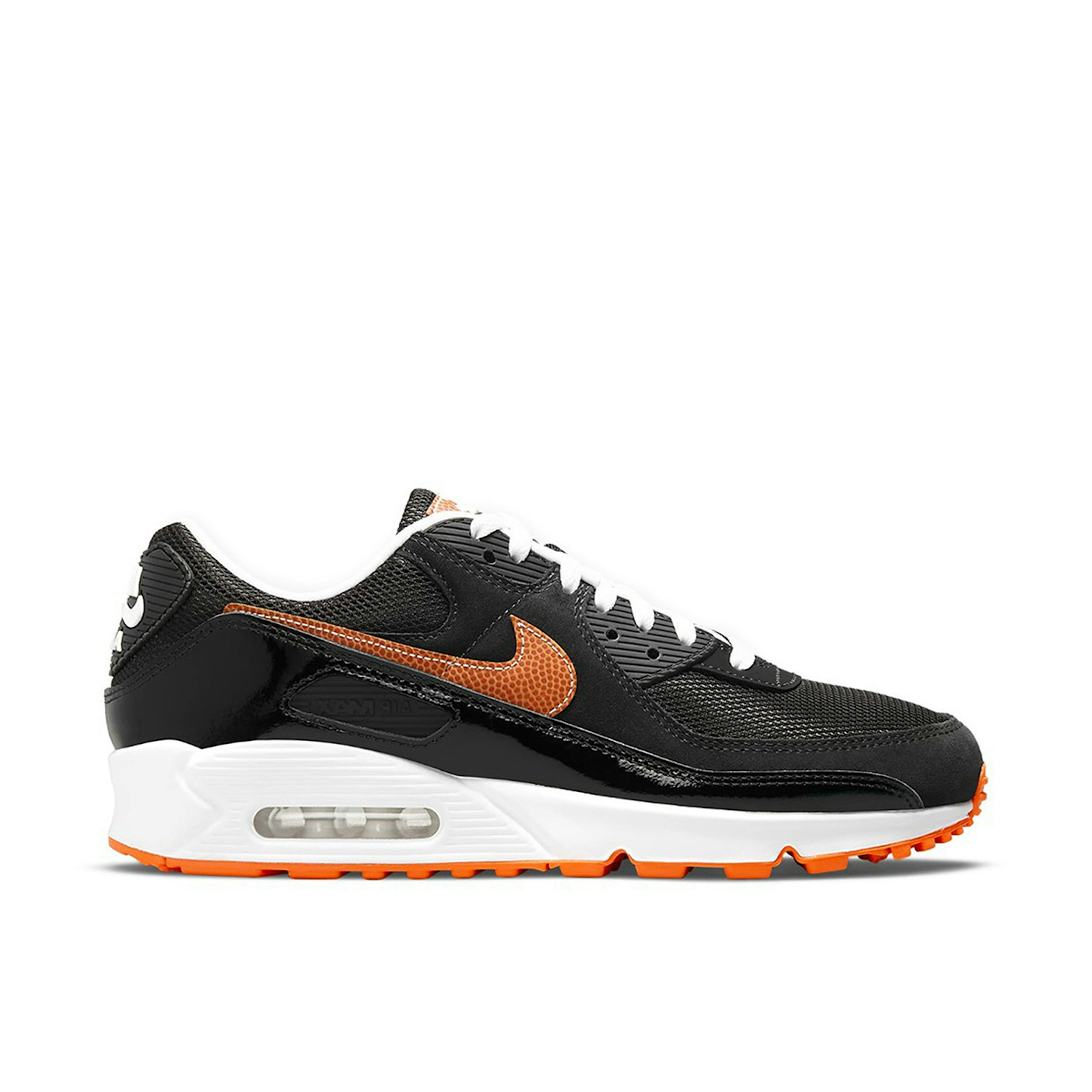 Nike Air Max 90 Football Swoosh Black Orange