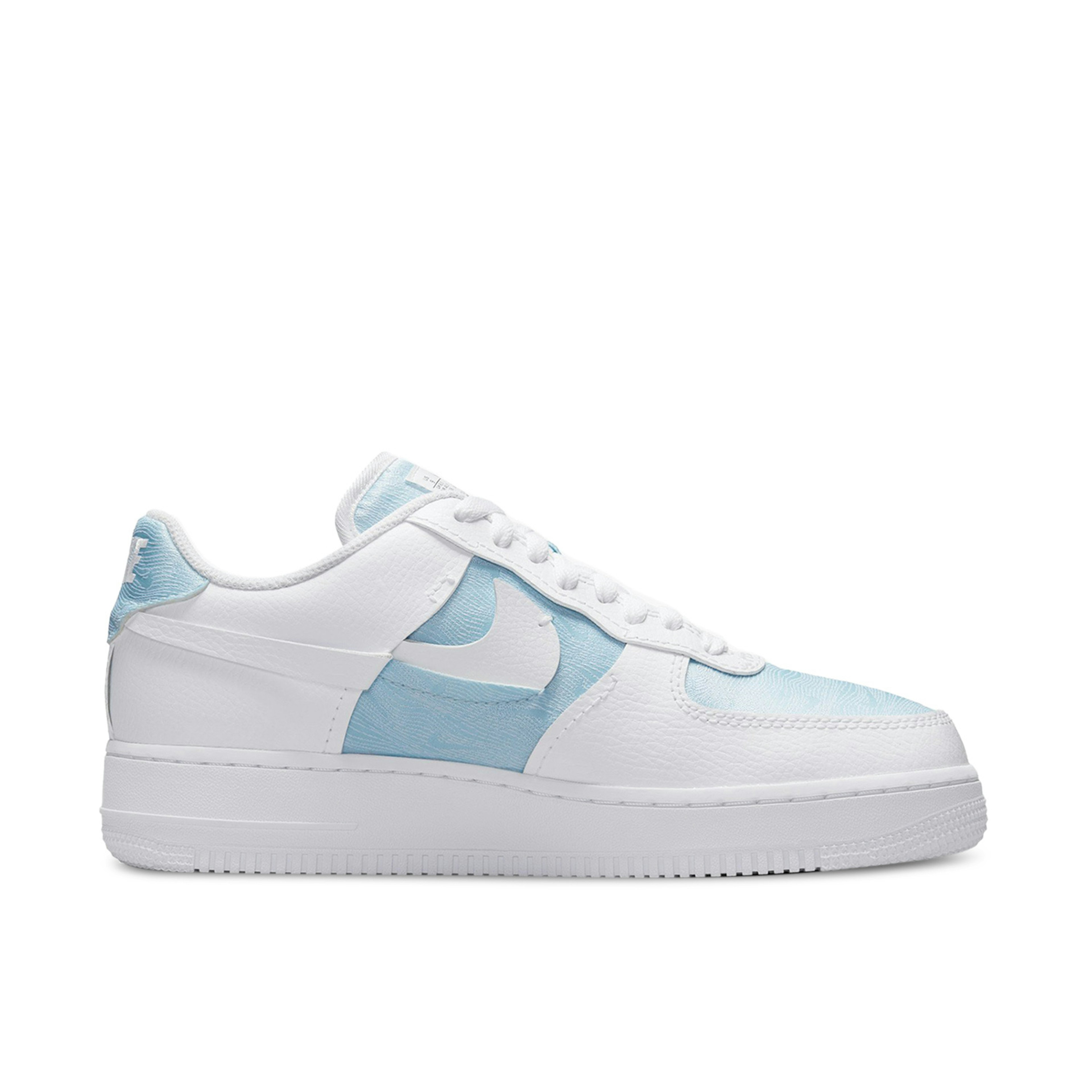 Nike Womens WMNS AF1 Pixel SE Leopard Print LXX Glacier Blue für Damen