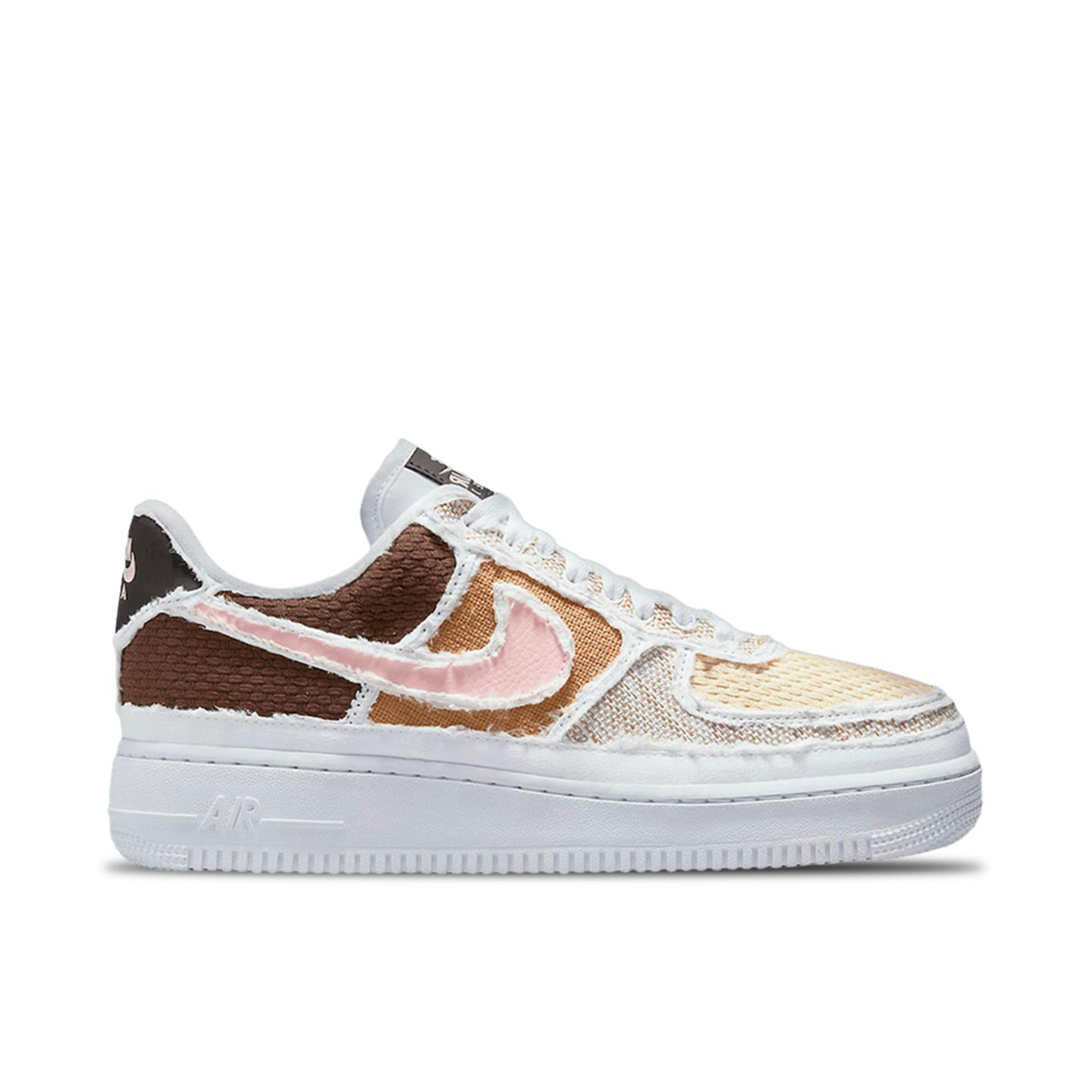 nike and Air Force 1 Low Tear-Away Fauna Brown Arctic Punch (W)