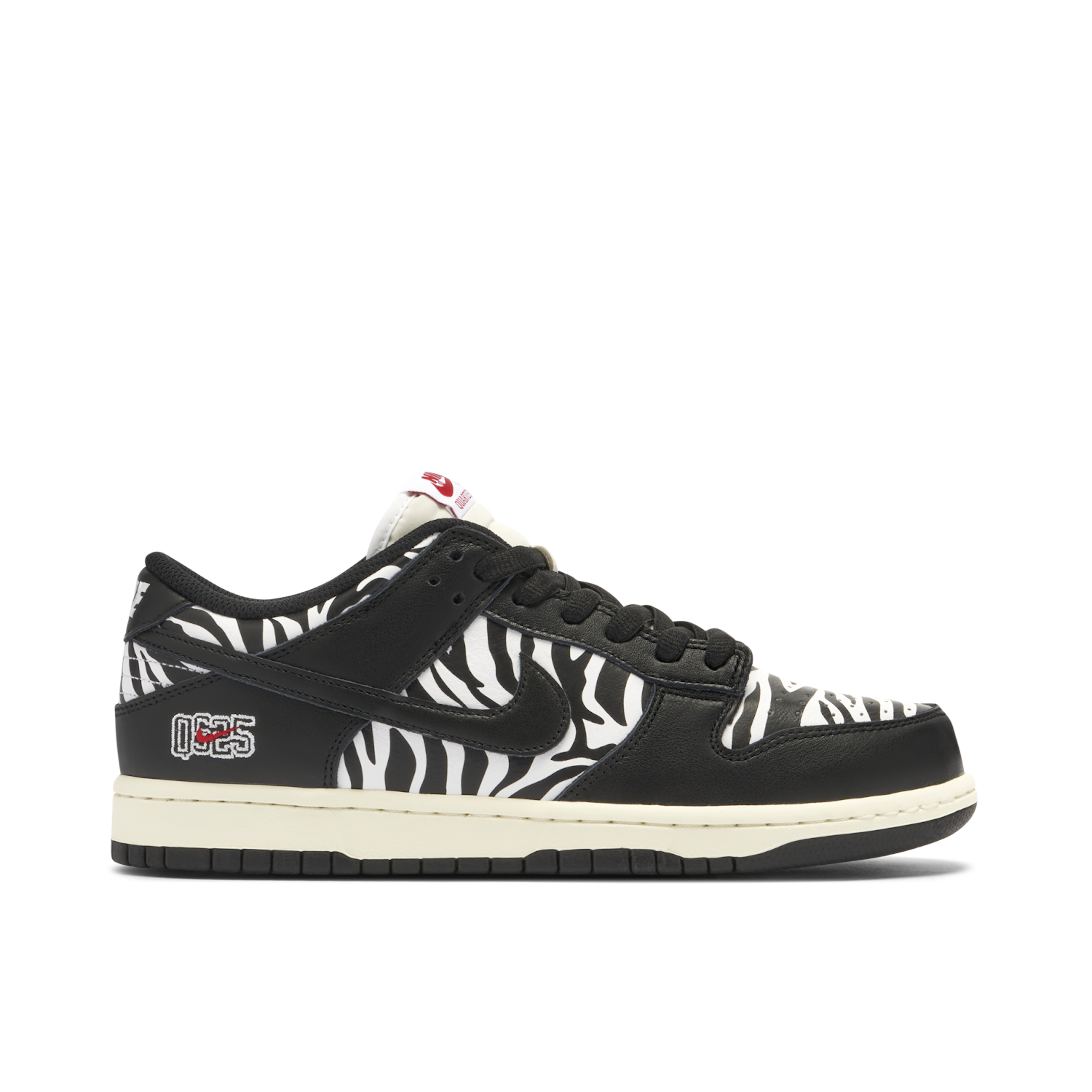 nike authentic SB Dunk Low OG QS Quartersnacks Zebra