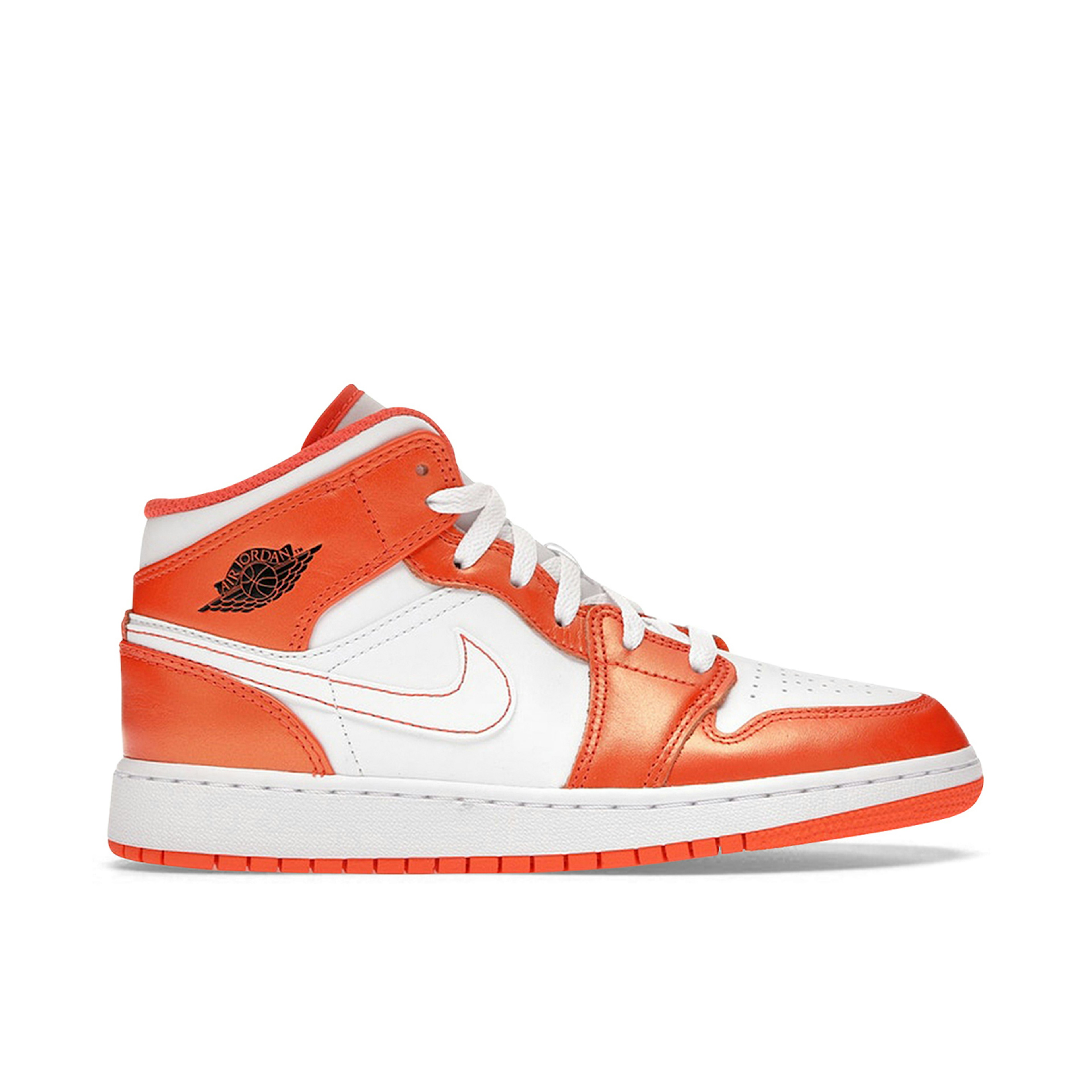 Air Jordan 1 Mid Metallic Orange GS