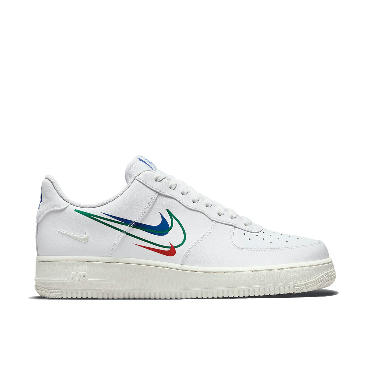 Nike Air Force 1 Low Multi Swoosh Green