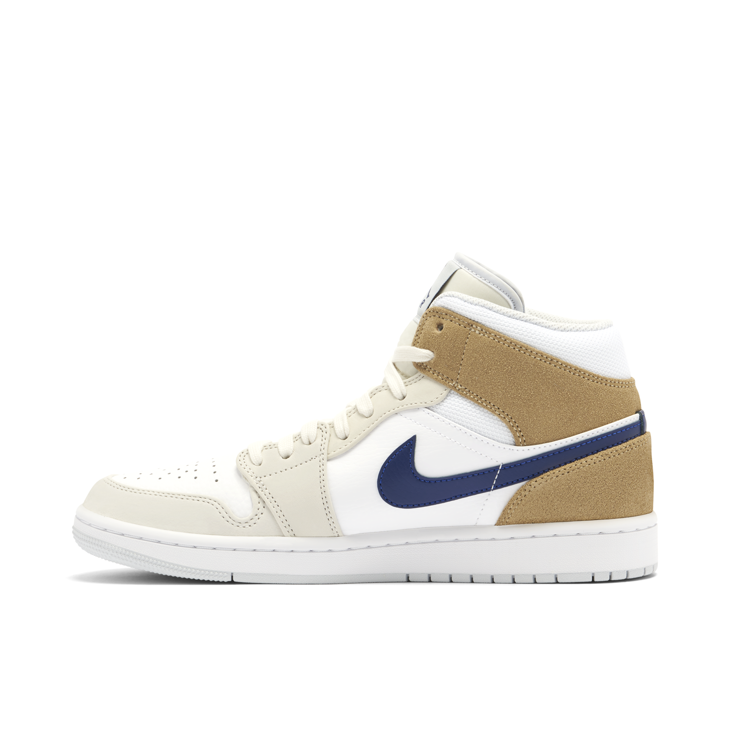 Air Jordan 1 Mid Tan Suede