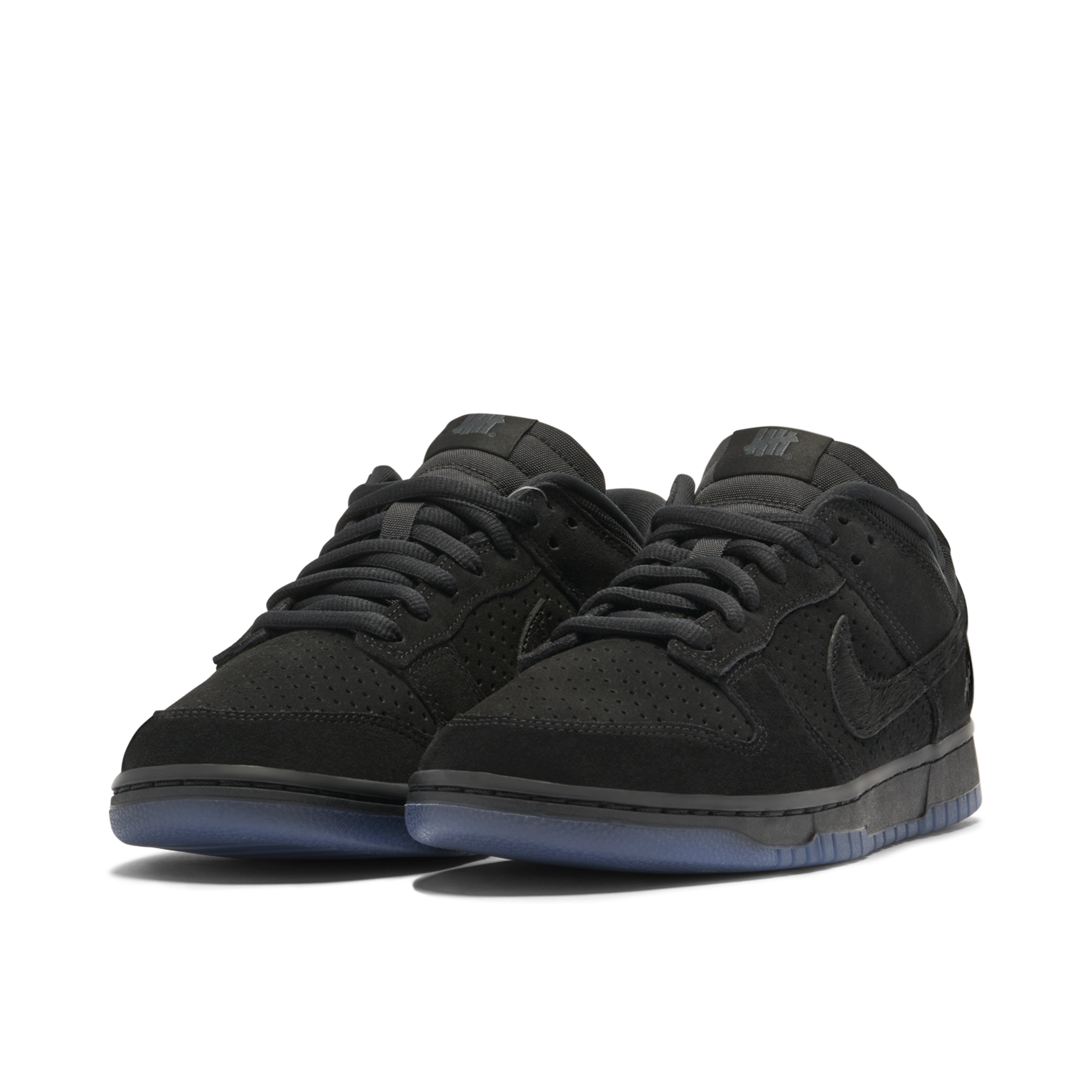 Nike Dunk Low x UNDEFEATED Black DO9329 001 Laced