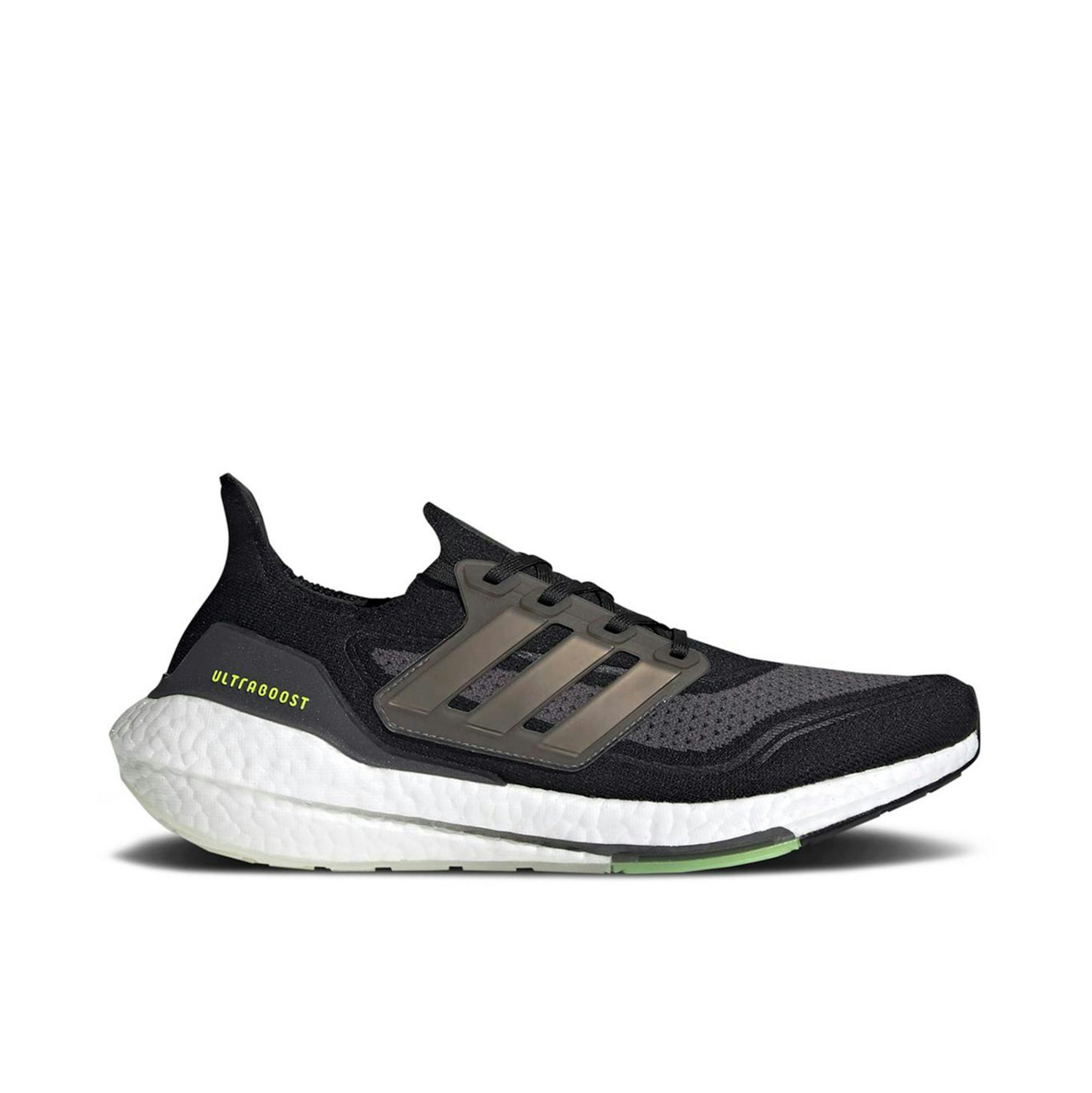 adidas Ultra Boost 21 Black Metallic Silver