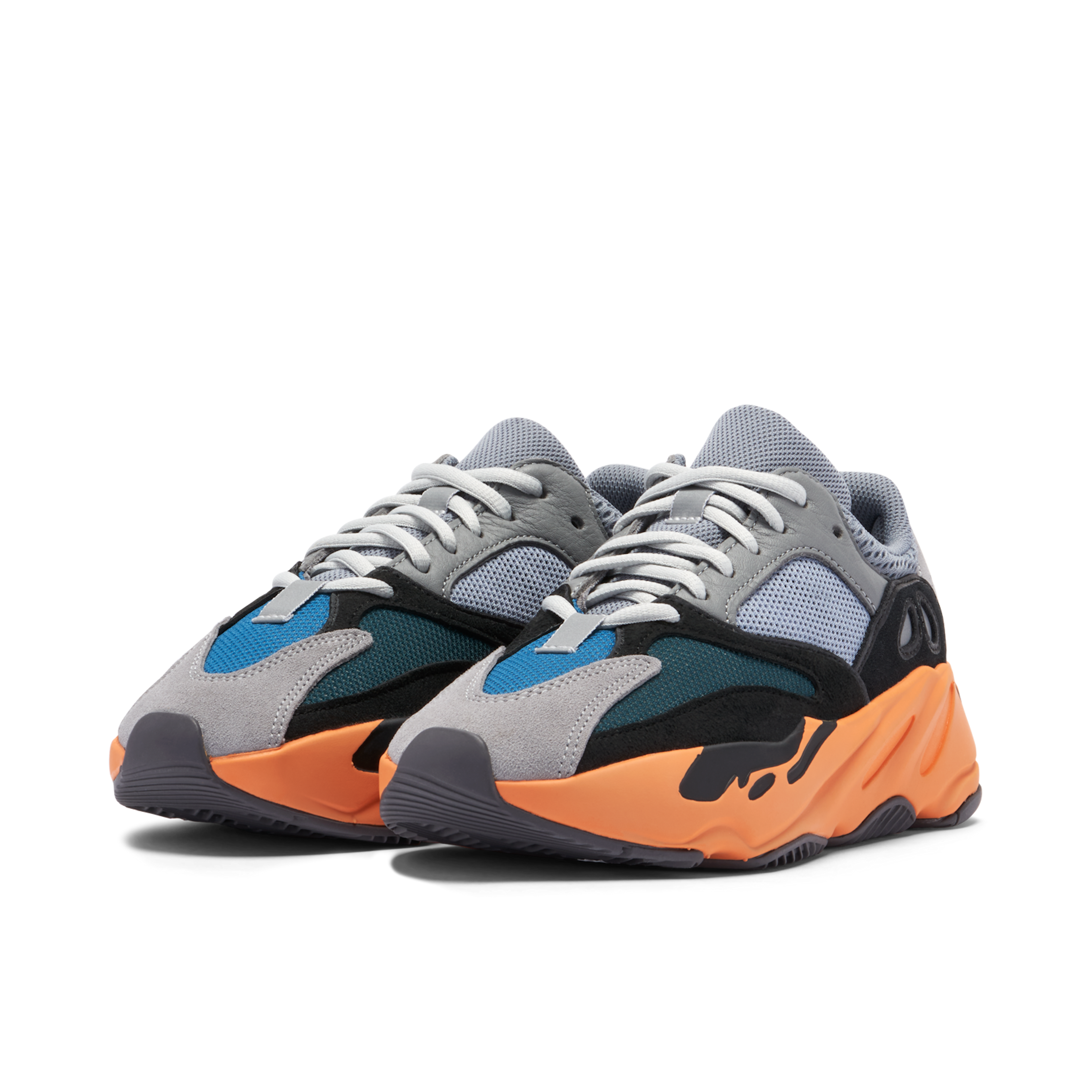 Adidas Yeezy 700 Wash Orange GW0296 Laced