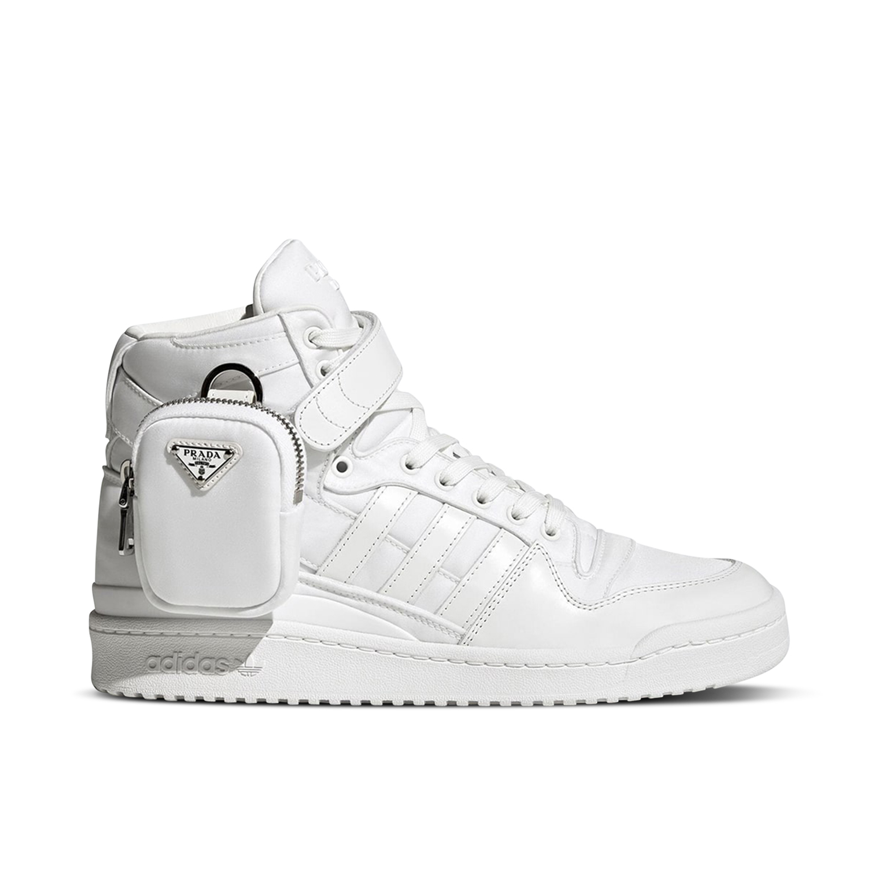 Prada x adidas Forum Hi Re Nylon White GY7041 Laced