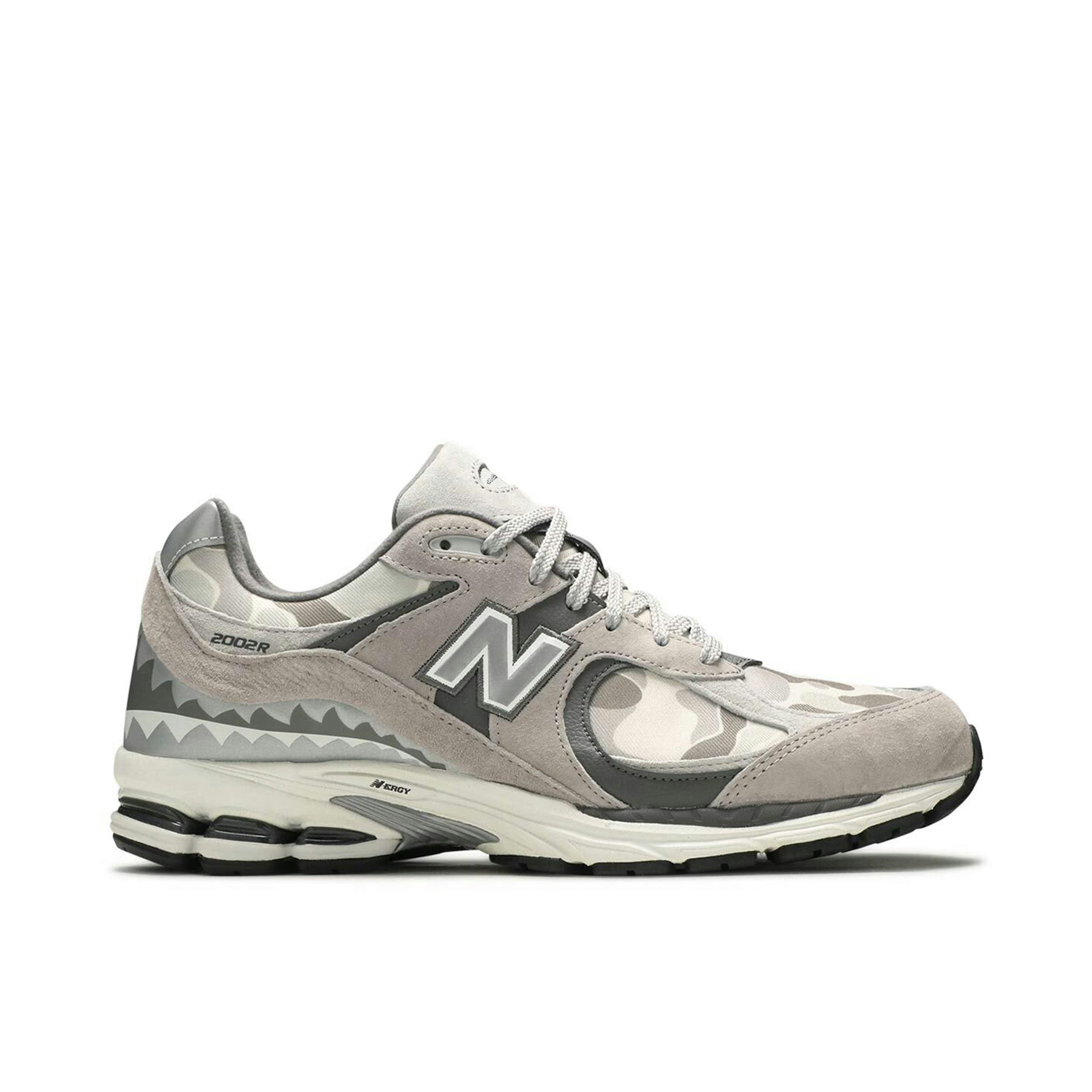 New Balance 2002R x BAPE Grey Camo