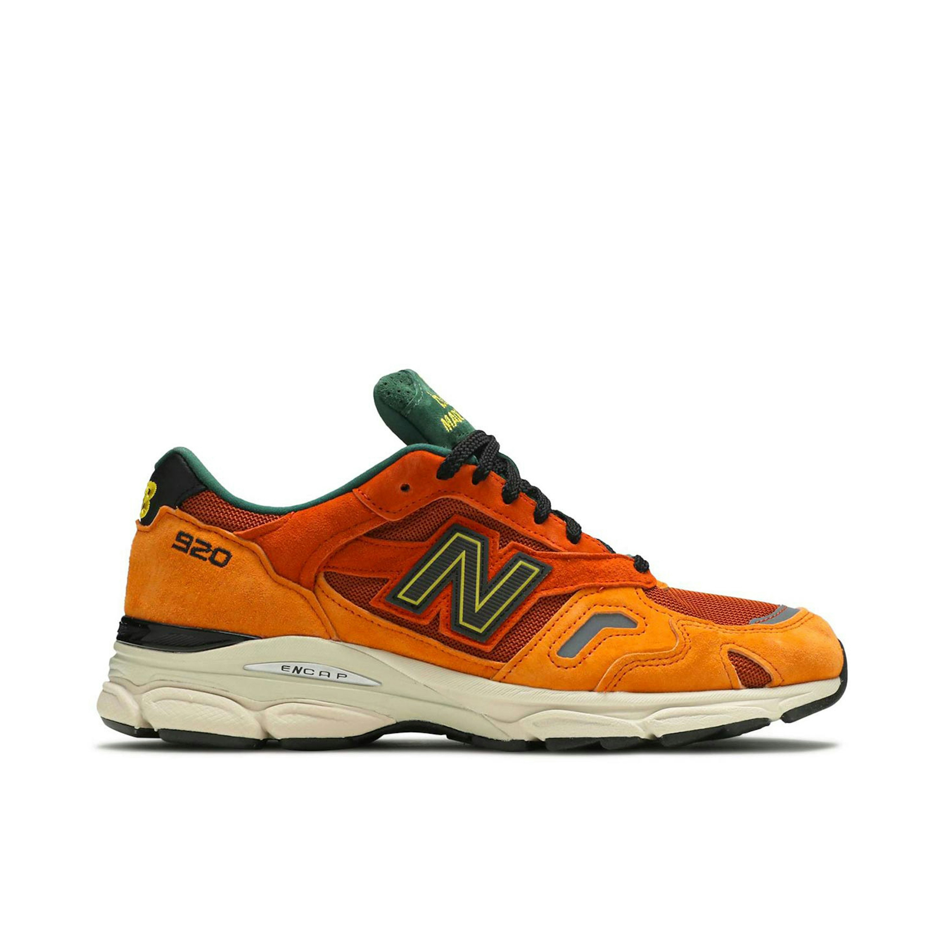 New Balance M920 x Sneakersnstuff Orange Green