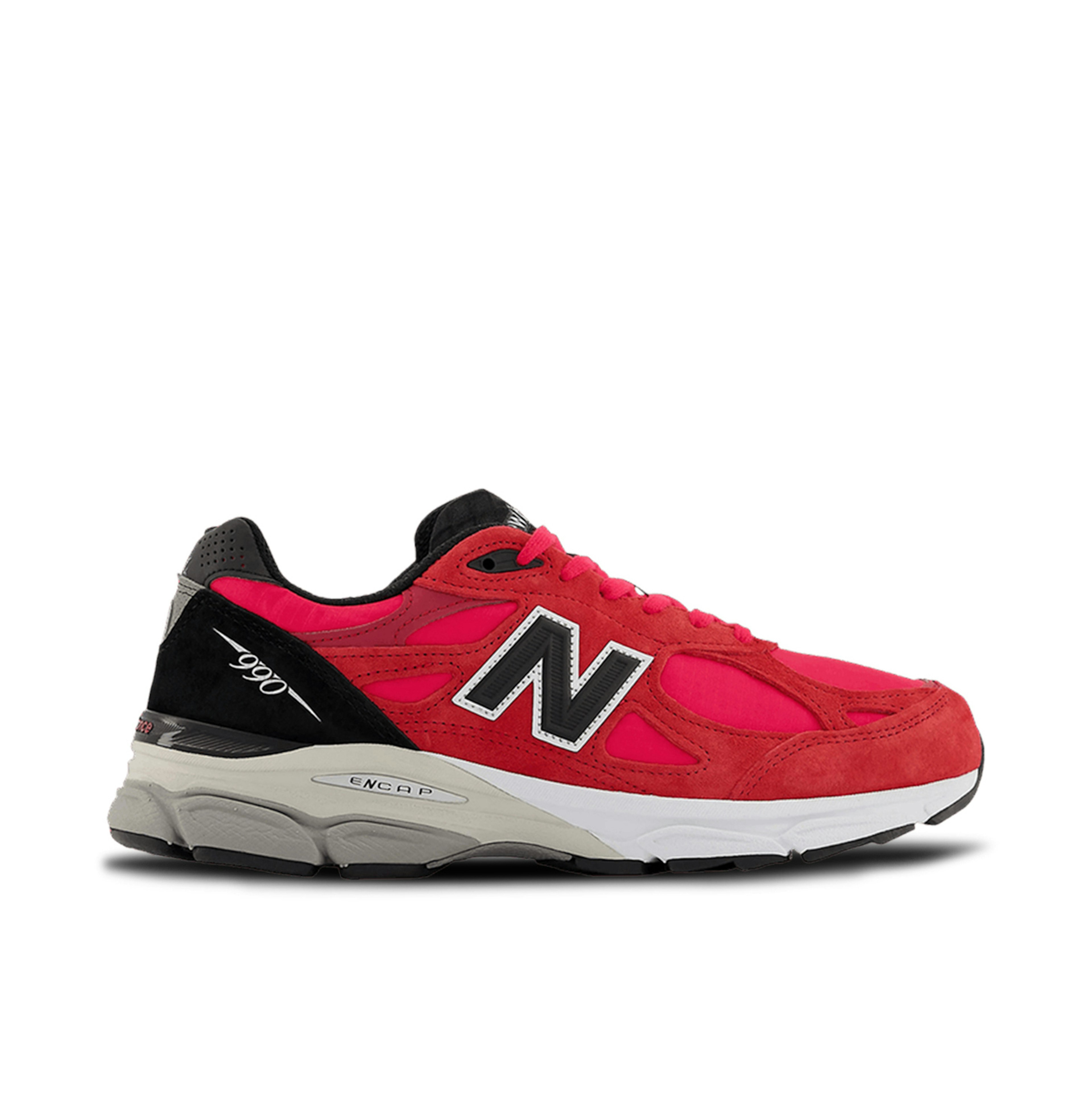 New Balance 990v3 Red Suede