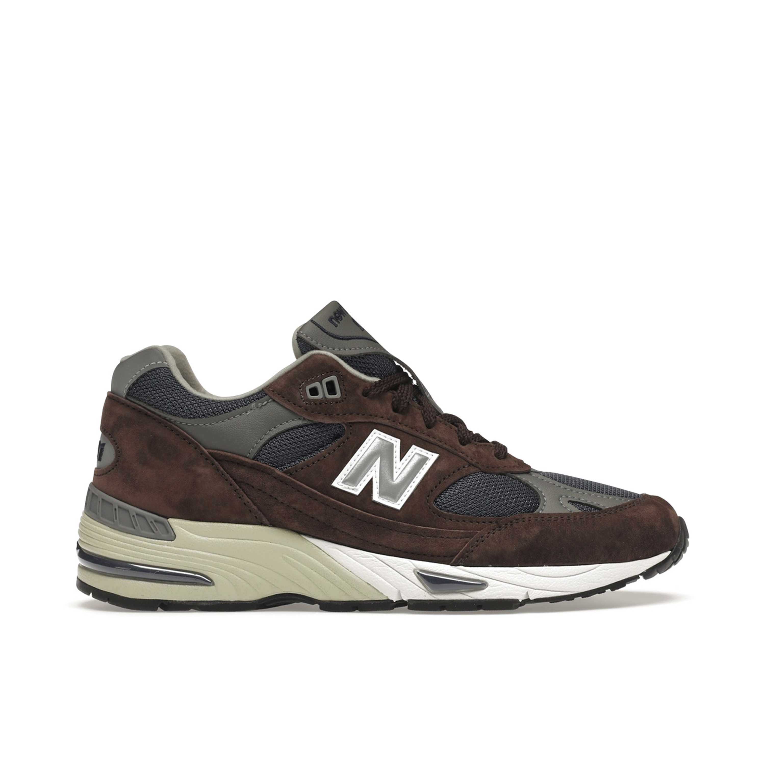 New Balance 991 Made in UK Brown Navy M991BNG Laced