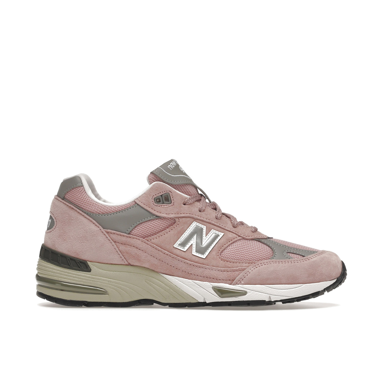 Pink grey new balance shoes best sale