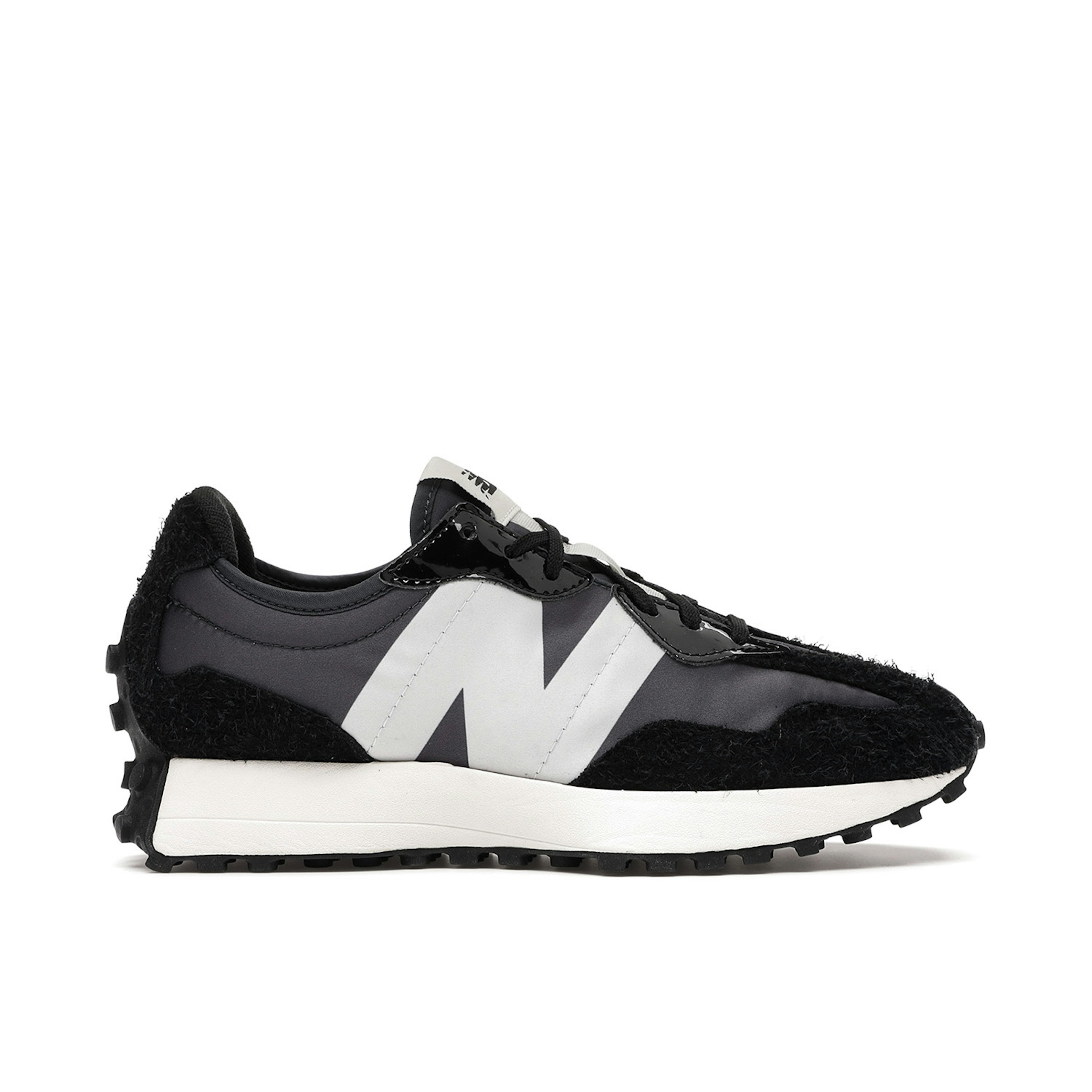 New Balance 327 Black Grey Womens