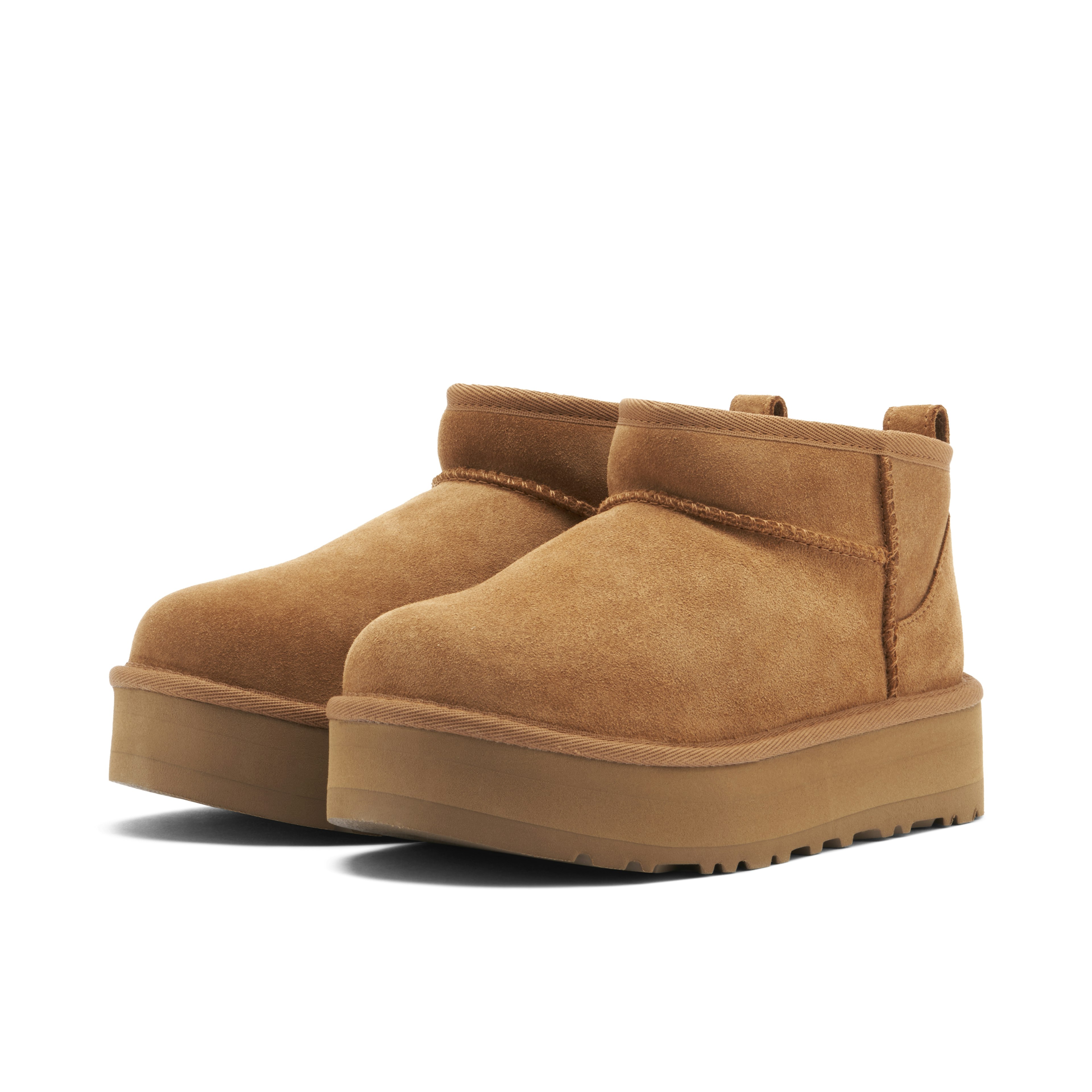 UGG Classic Ultra Mini Platform Boot Chestnut Kids