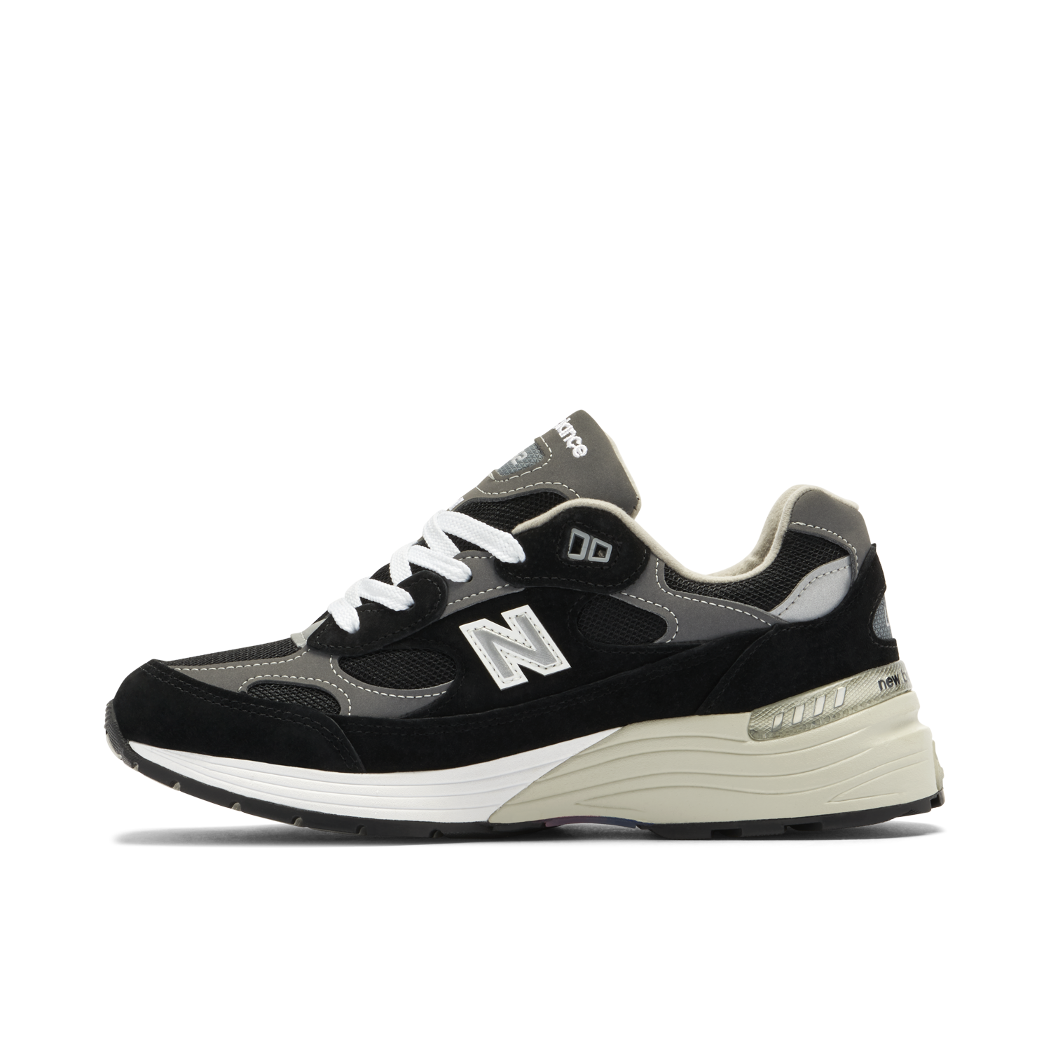 New Balance 992 Black Grey White