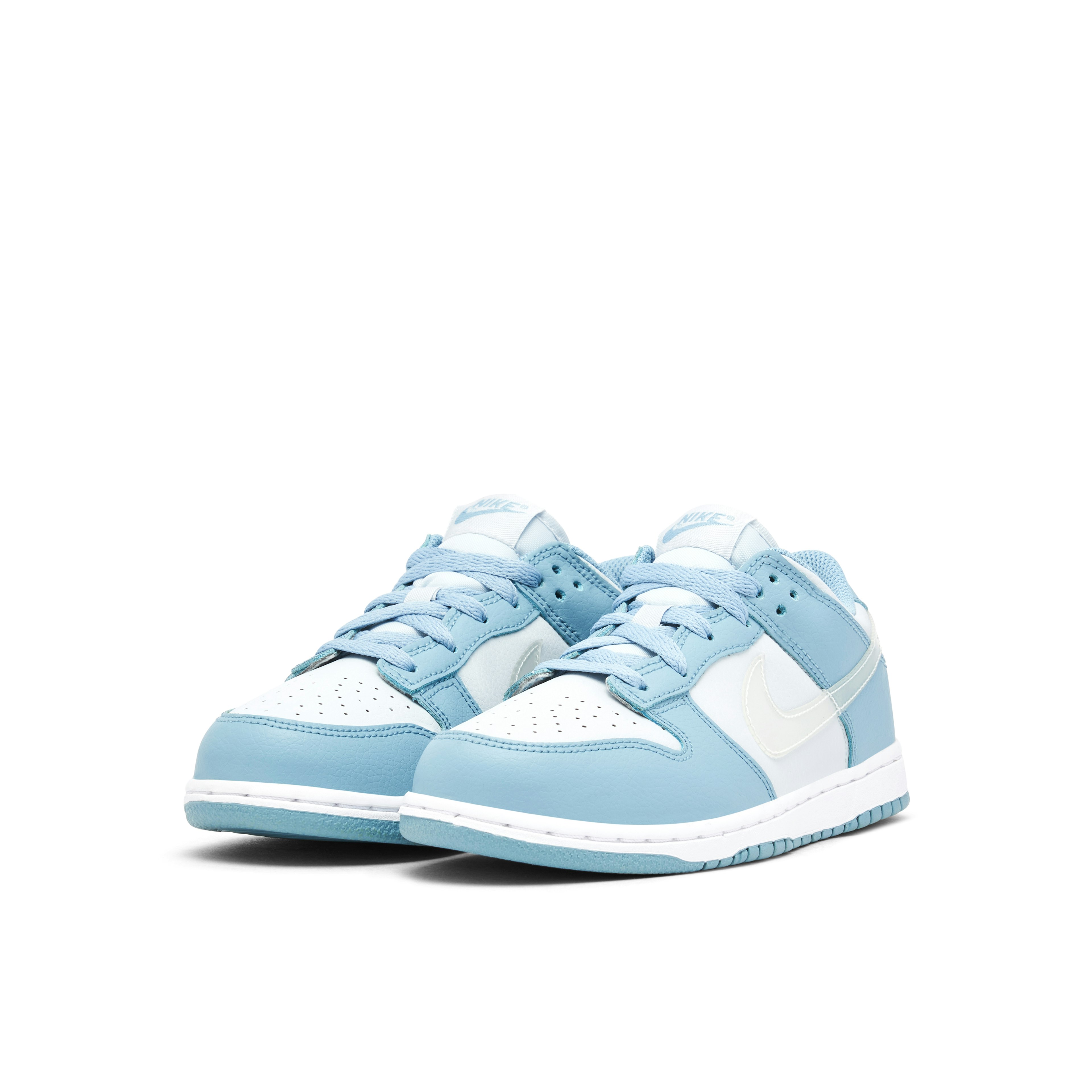Nike Dunk Low Clear Swoosh Blue PS