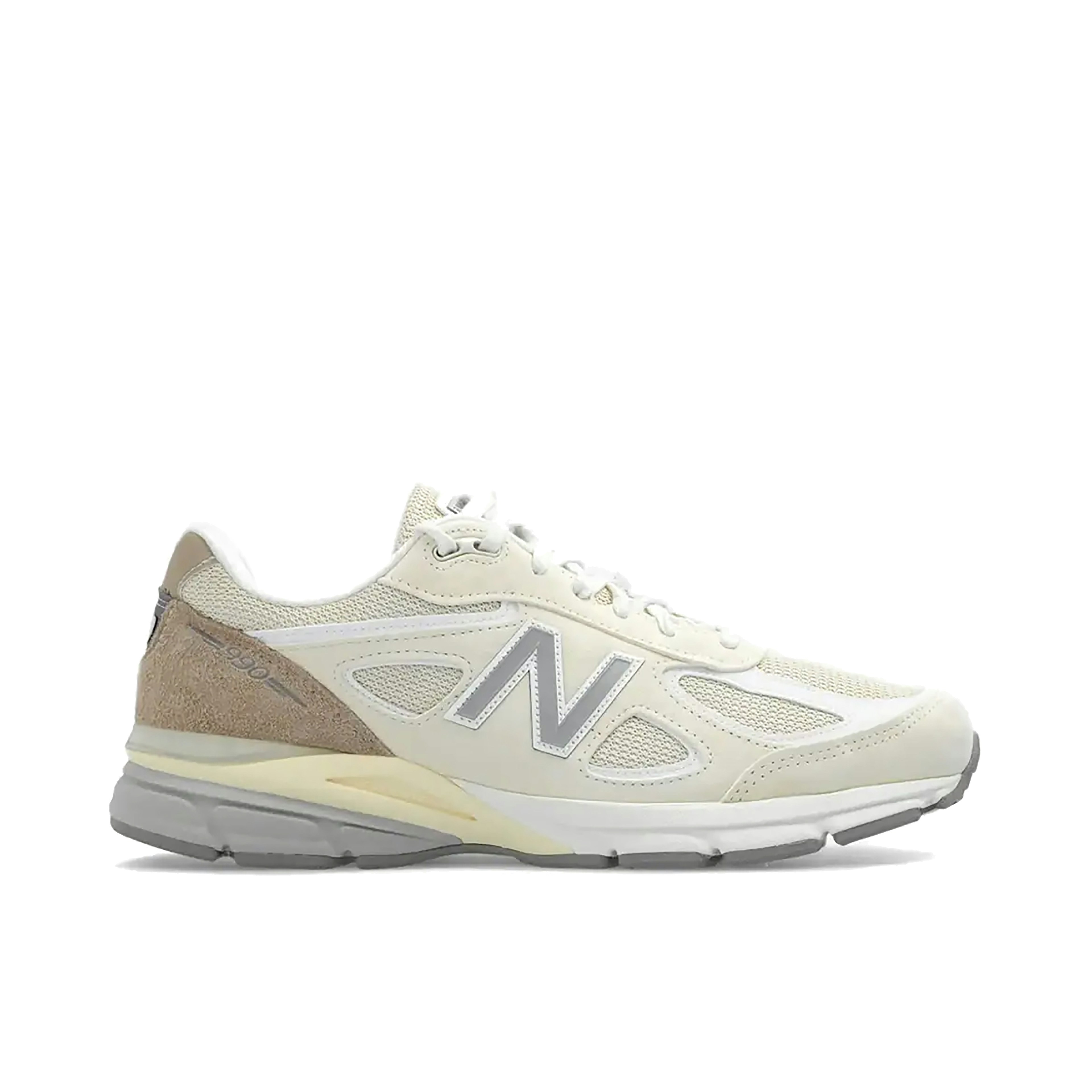 New Balance 990V4 Made in USA White Cream