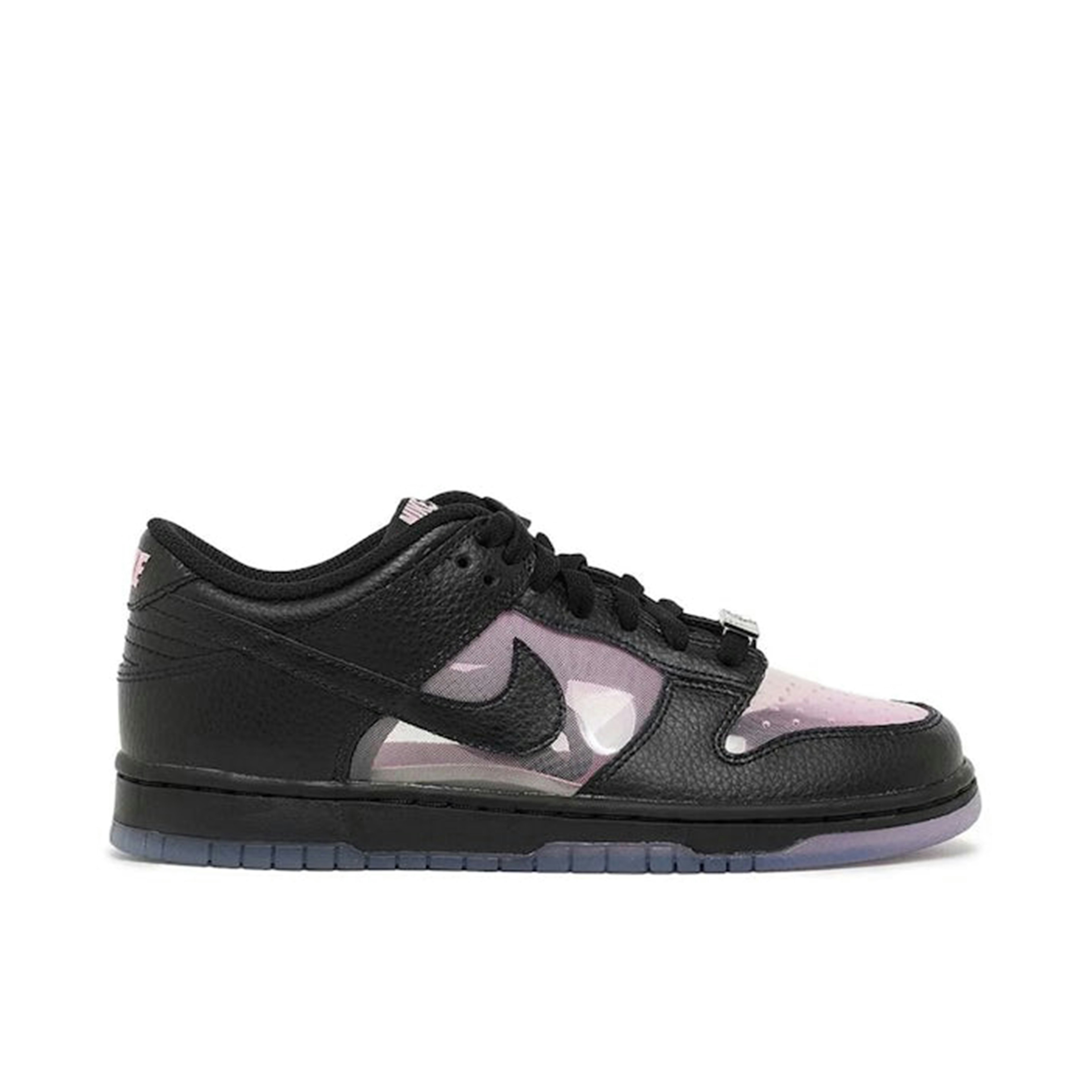 Nike Dunk Low Retro Transparent Black Pink Rise