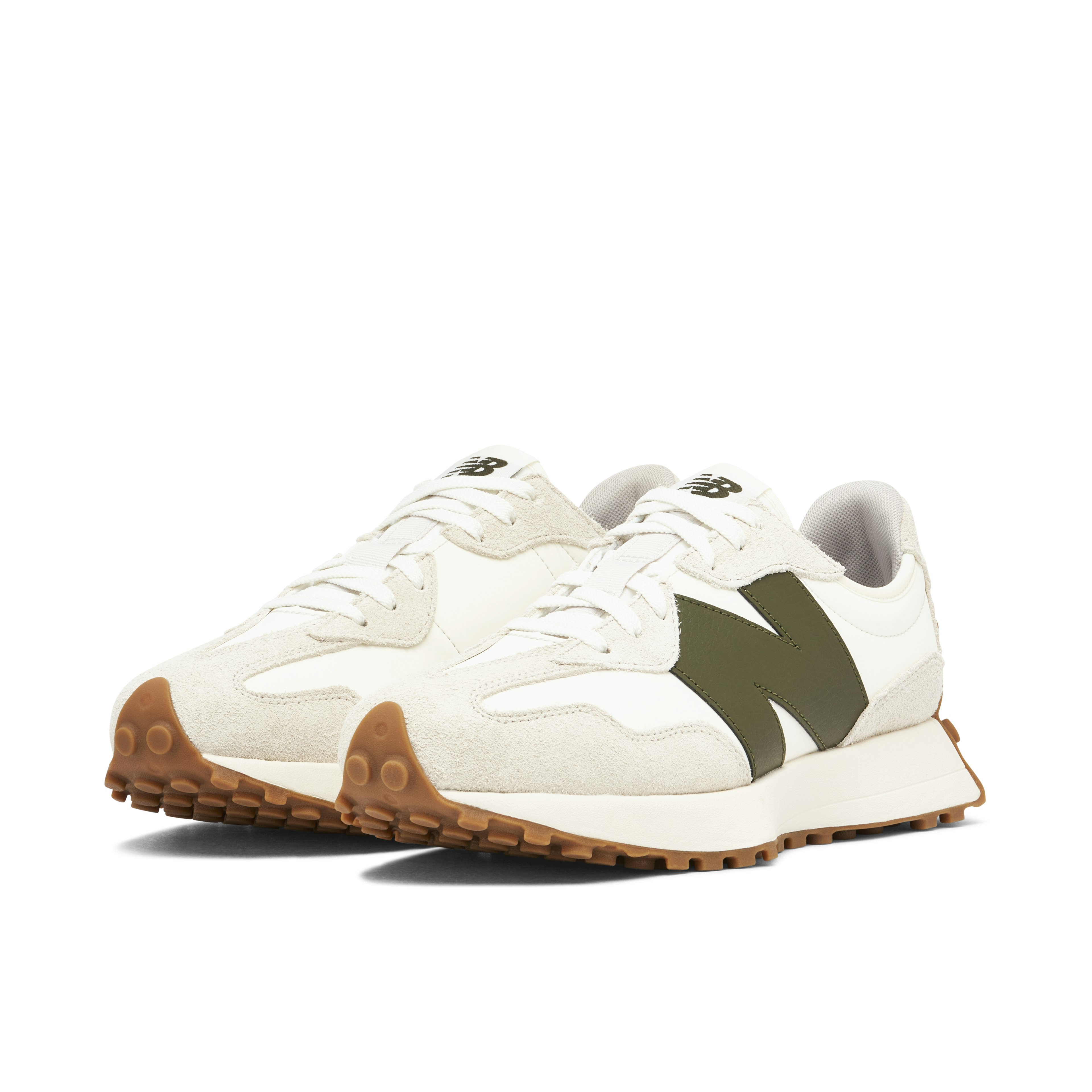 New Balance 327 Moonbeam Oak Leaf Green