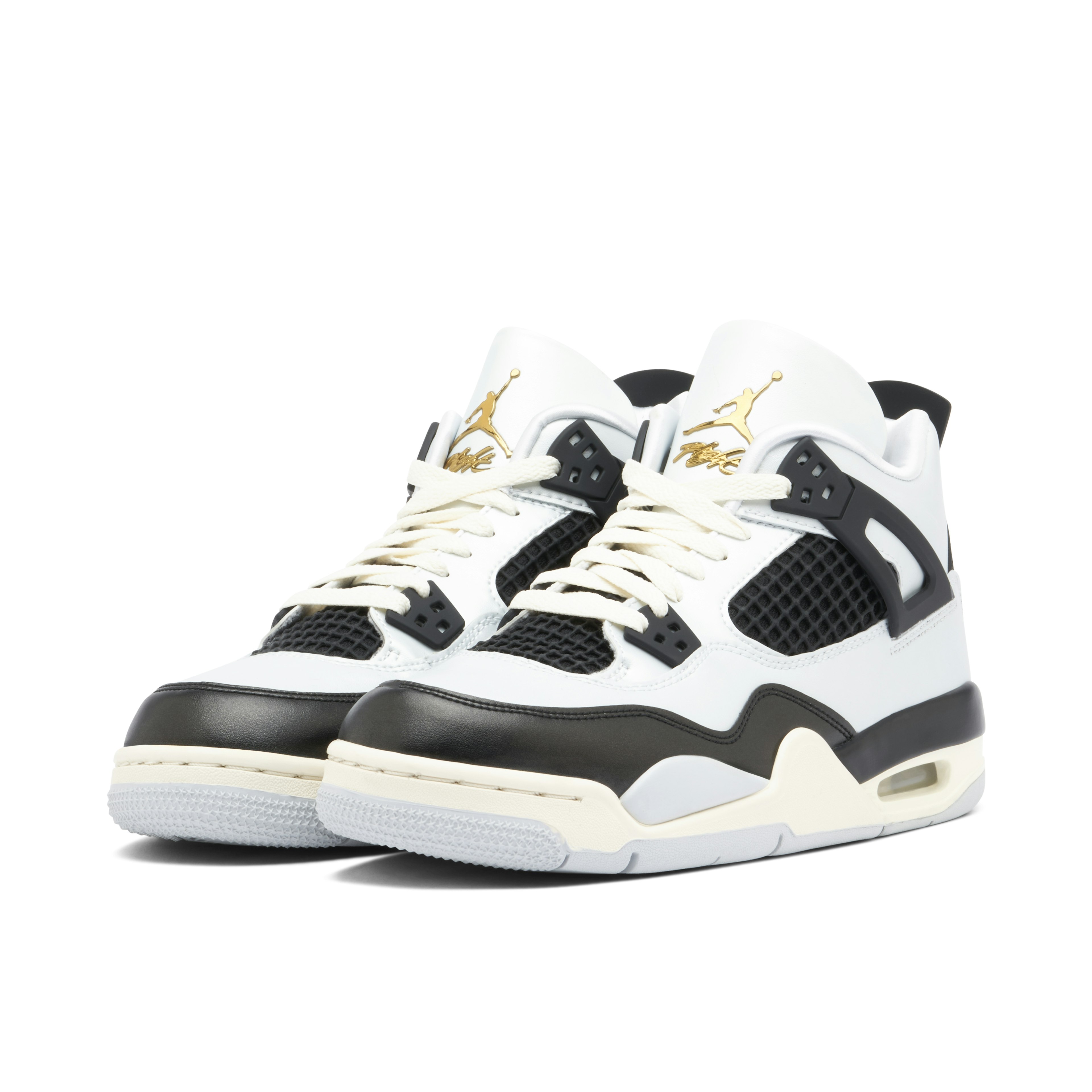Air Jordan 4 Retro Platinum Gold GS