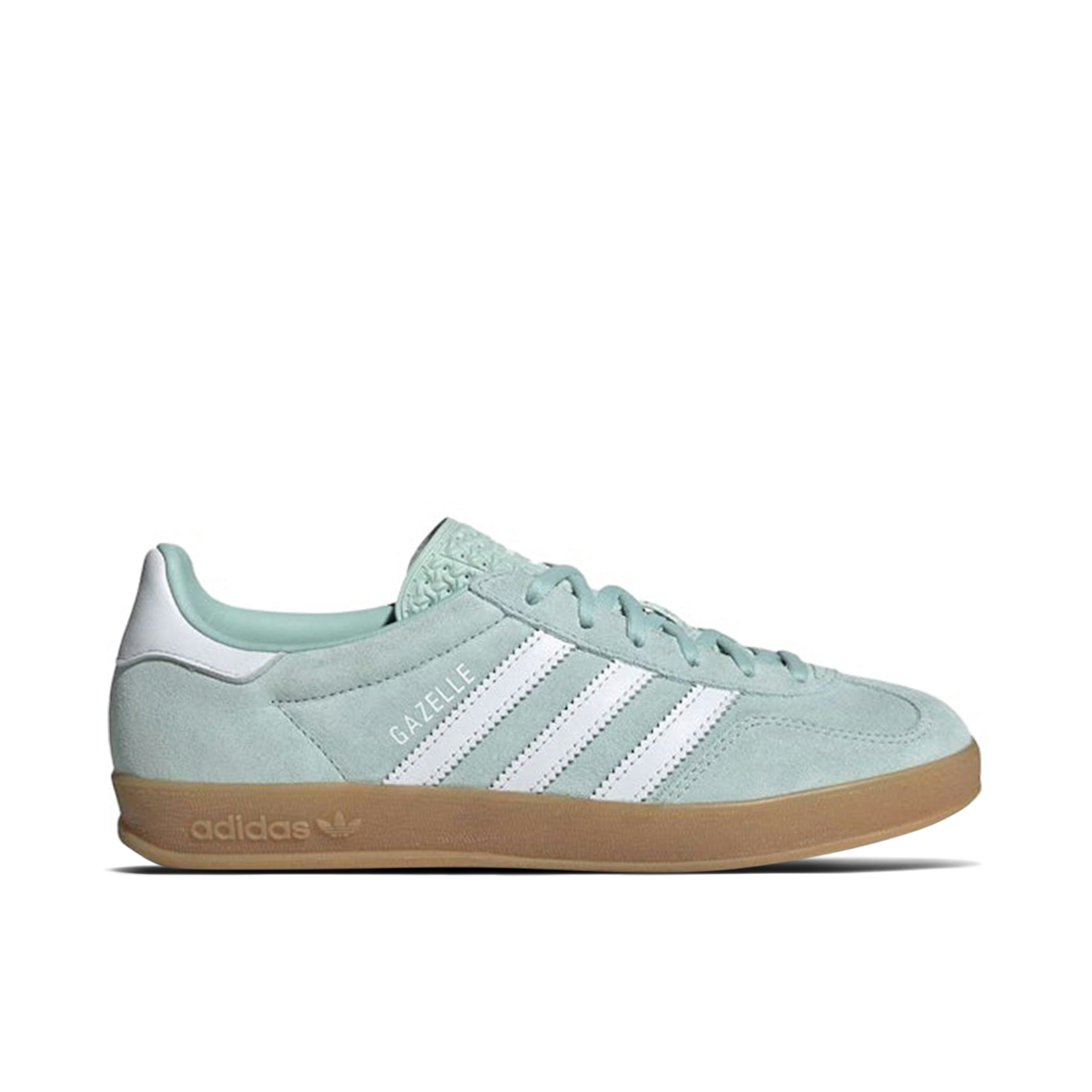 Adidas Gazelle Indoor Ash Green White Womens