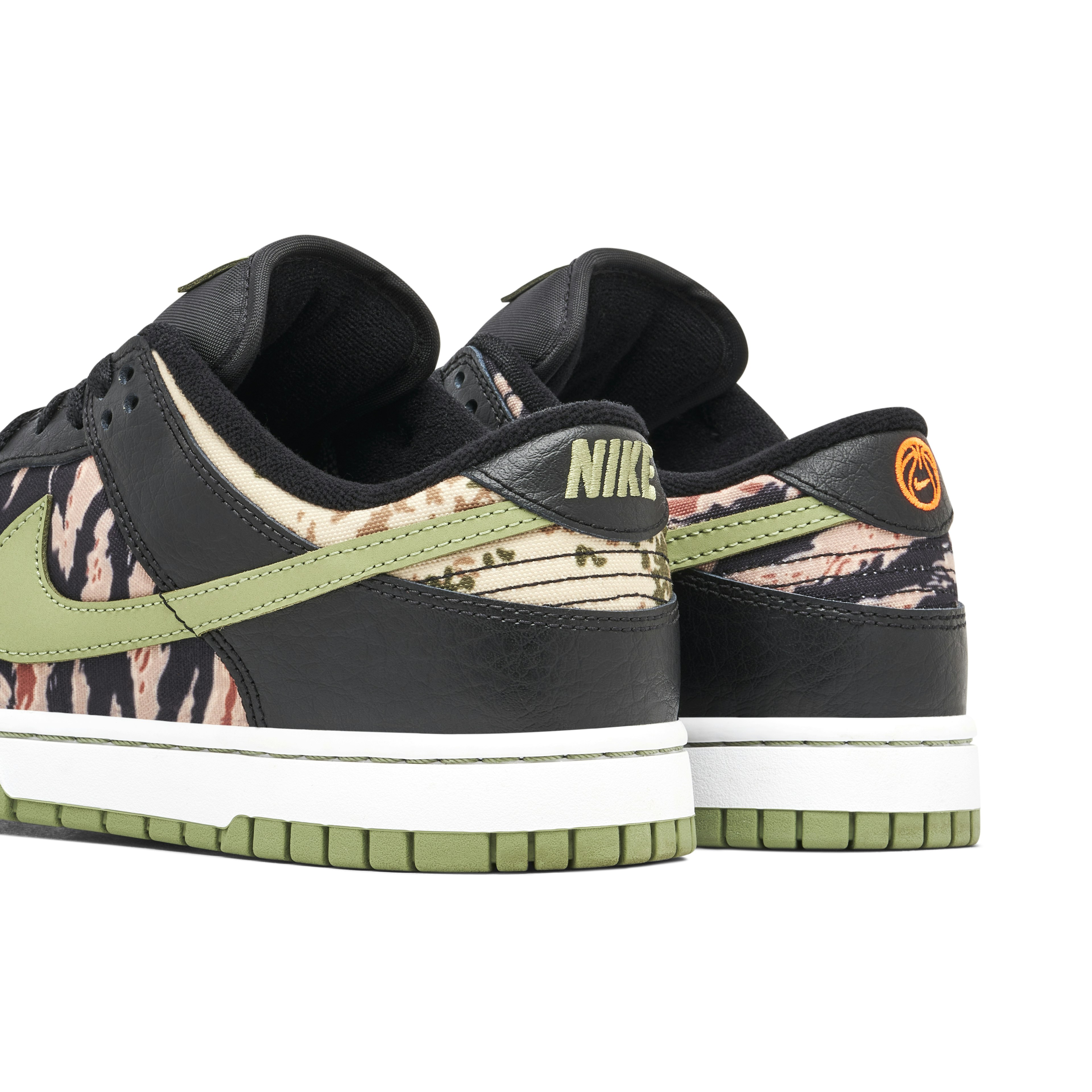 Nike Dunk Low Crazy Camo Oil Green