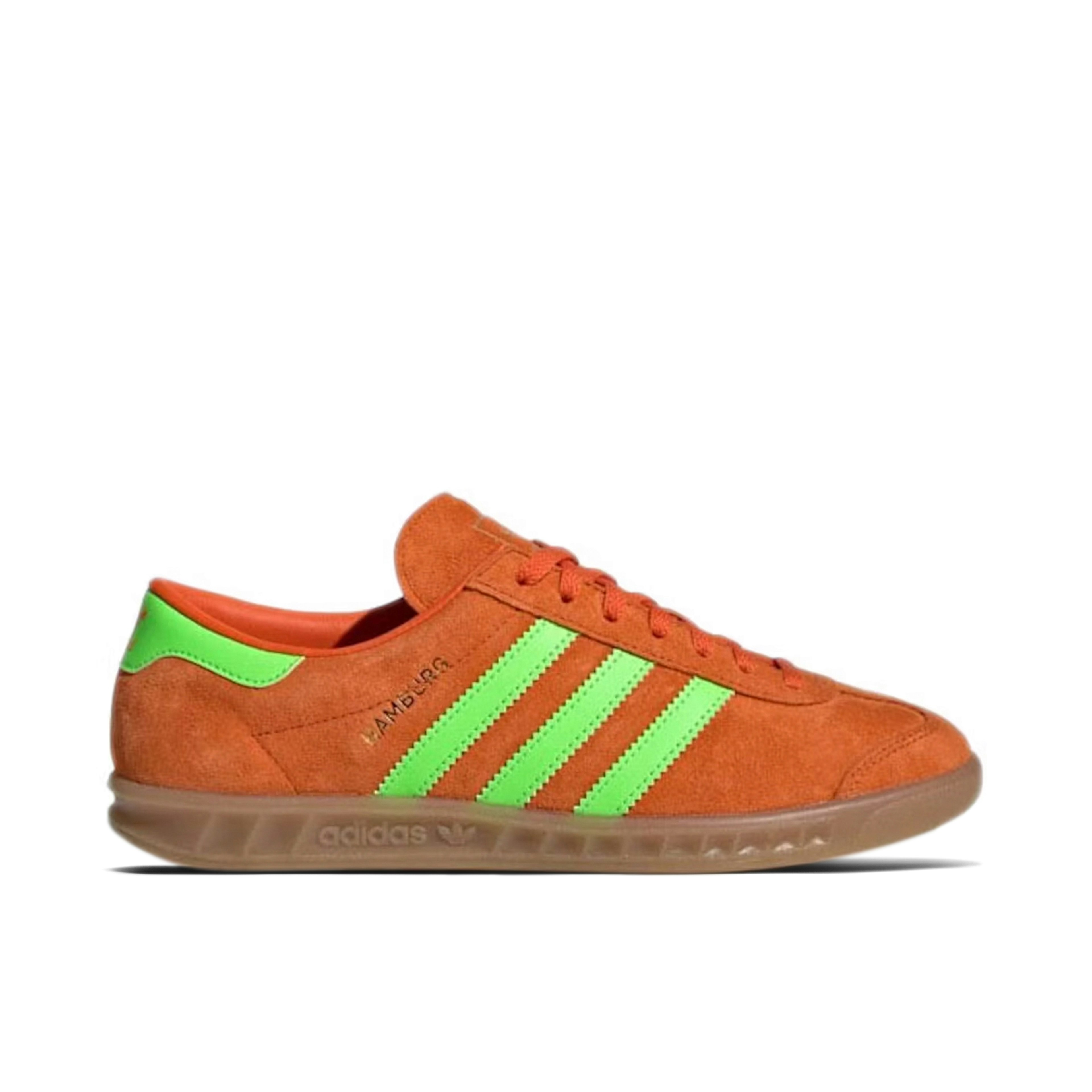 adidas yeezy Hamburg Orange Solar Green Womens