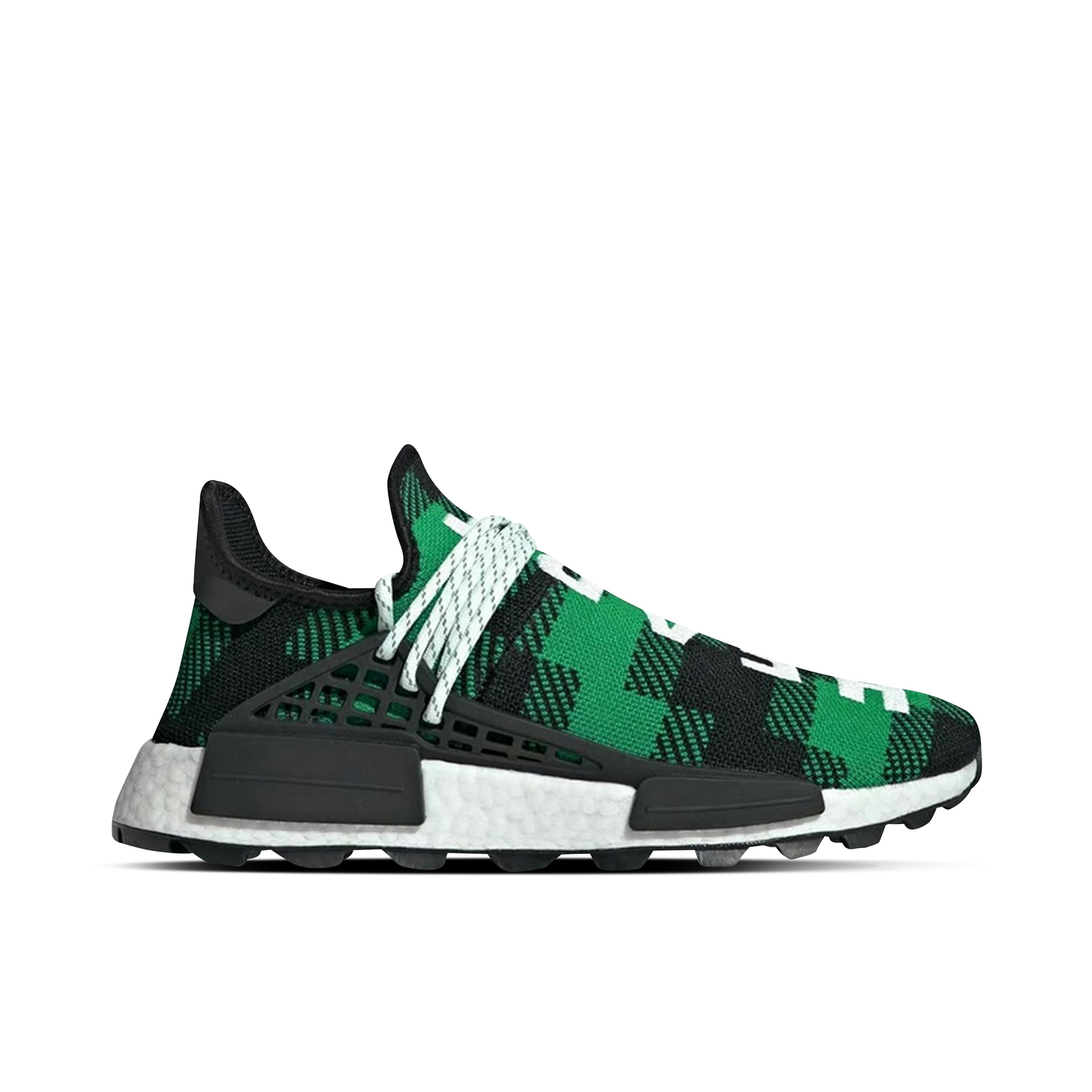 Pharrell x BBC x adidas NMD Hu Plaid Green