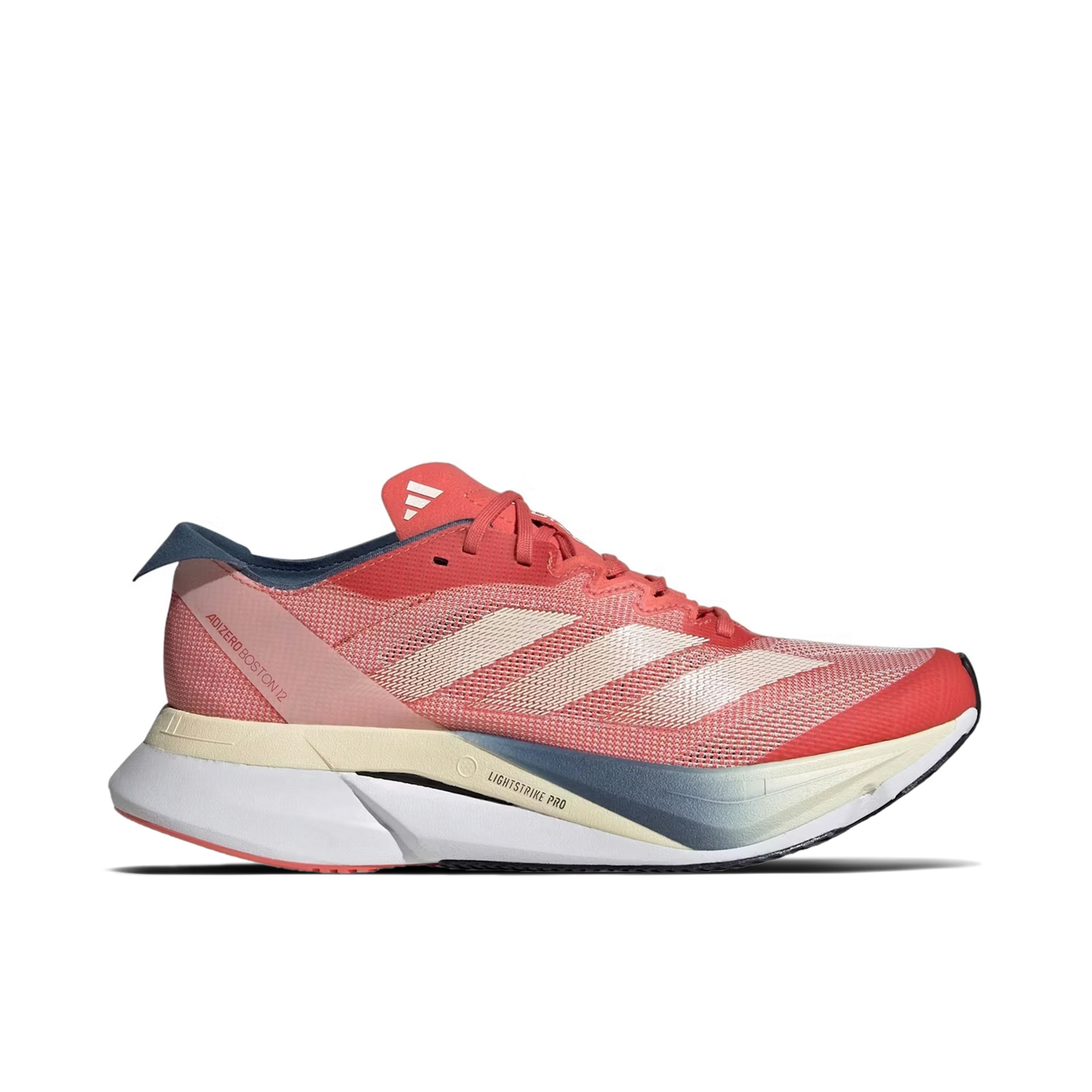 Adidas Adizero Boston 12 Boston Marathon Preloved Scarlet Wonder White Preloved Ink Womens