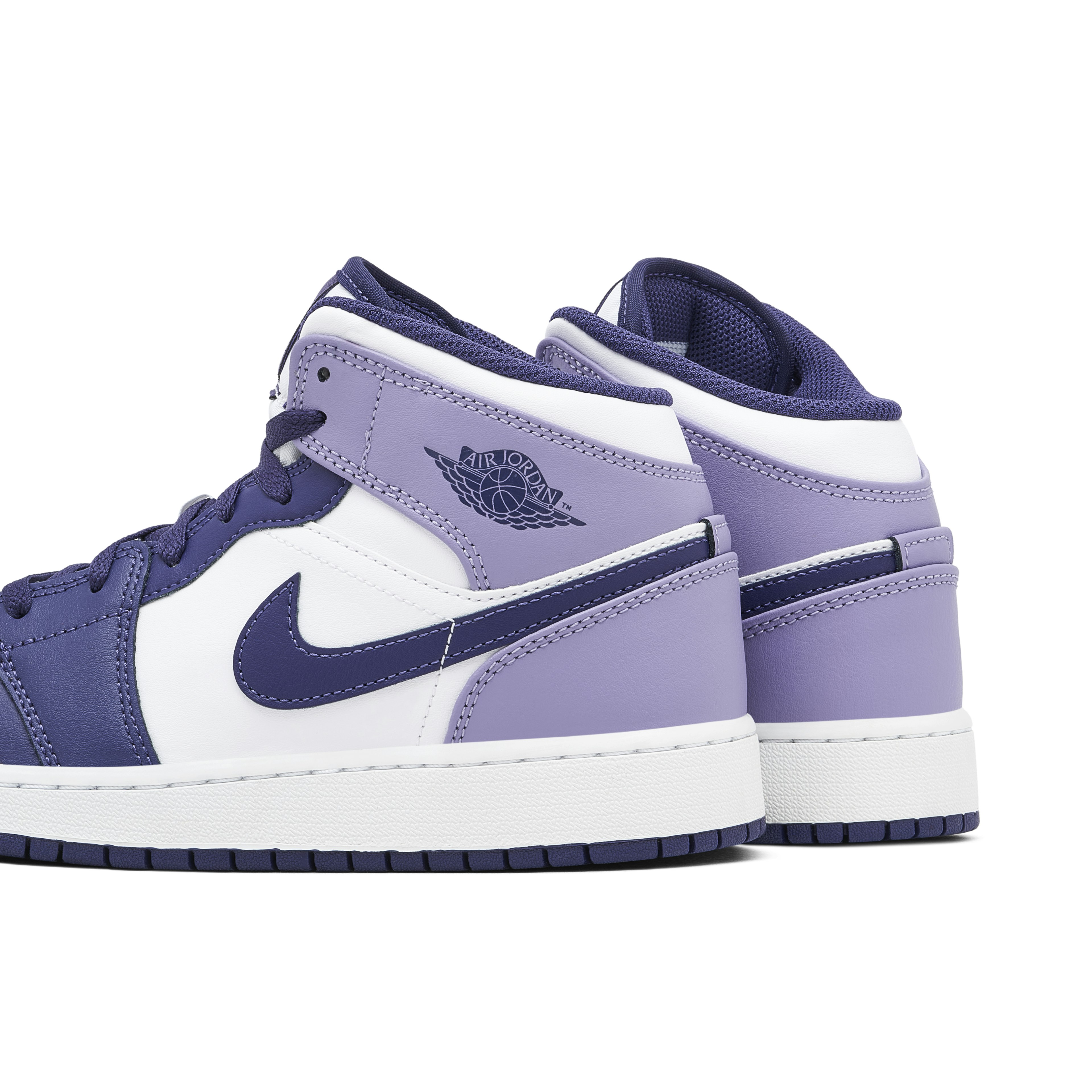 Air Jordan 1 Mid Blueberry GS