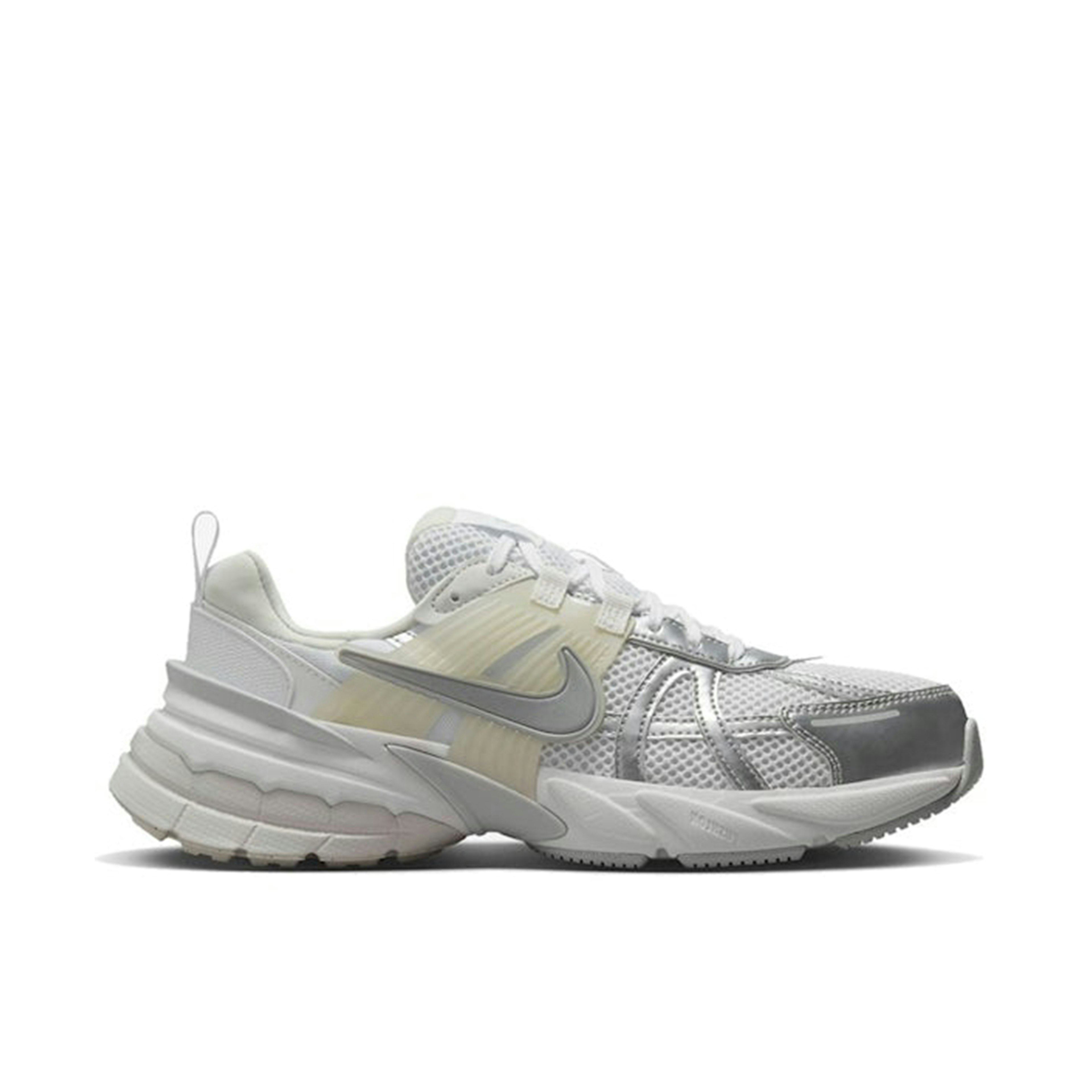 Nike V2K Run Metallic Silver White Womens