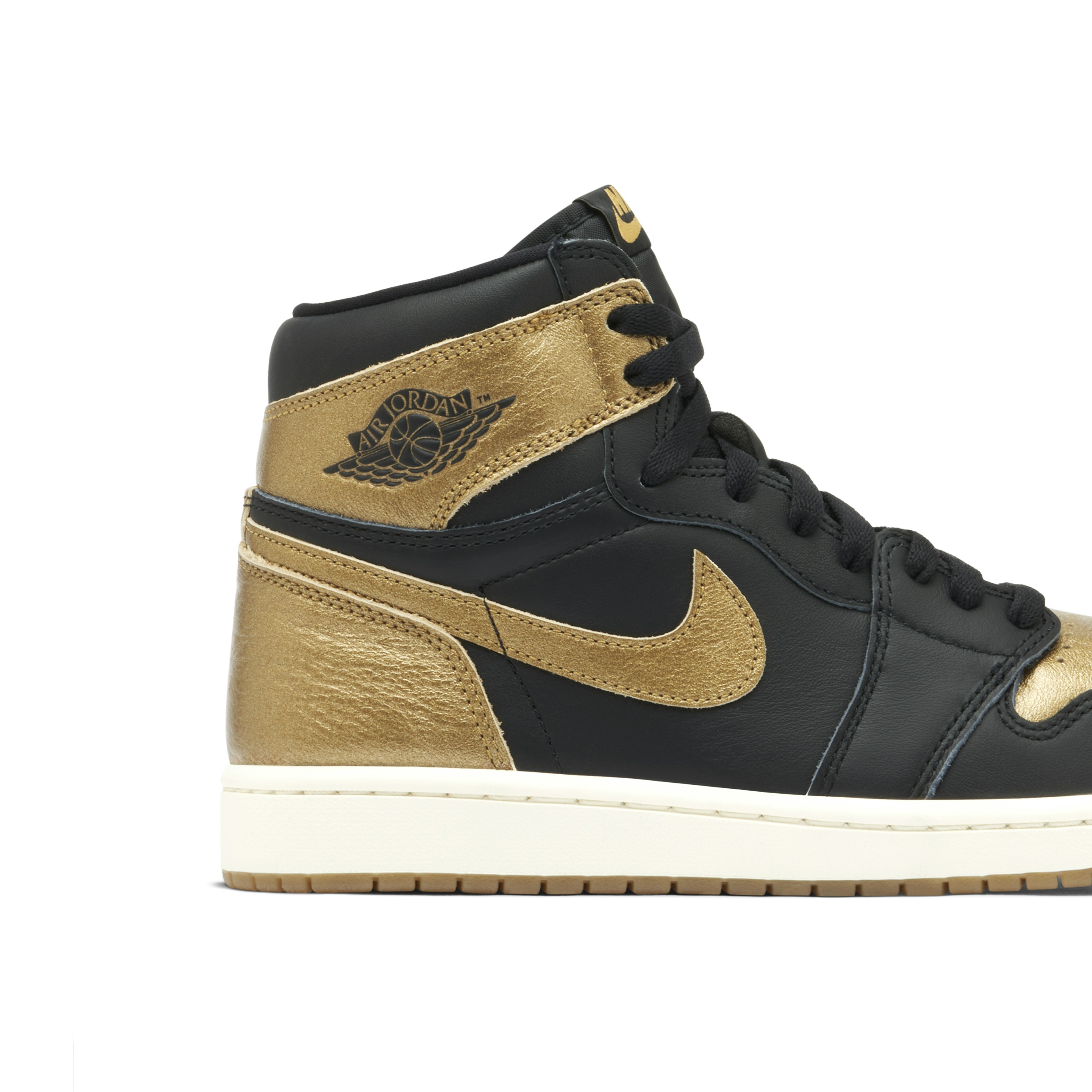Air Jordan 1 Retro High OG Black Metallic Gold