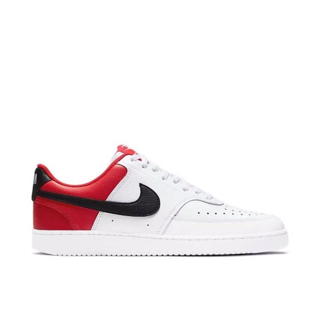 mens court vision low red