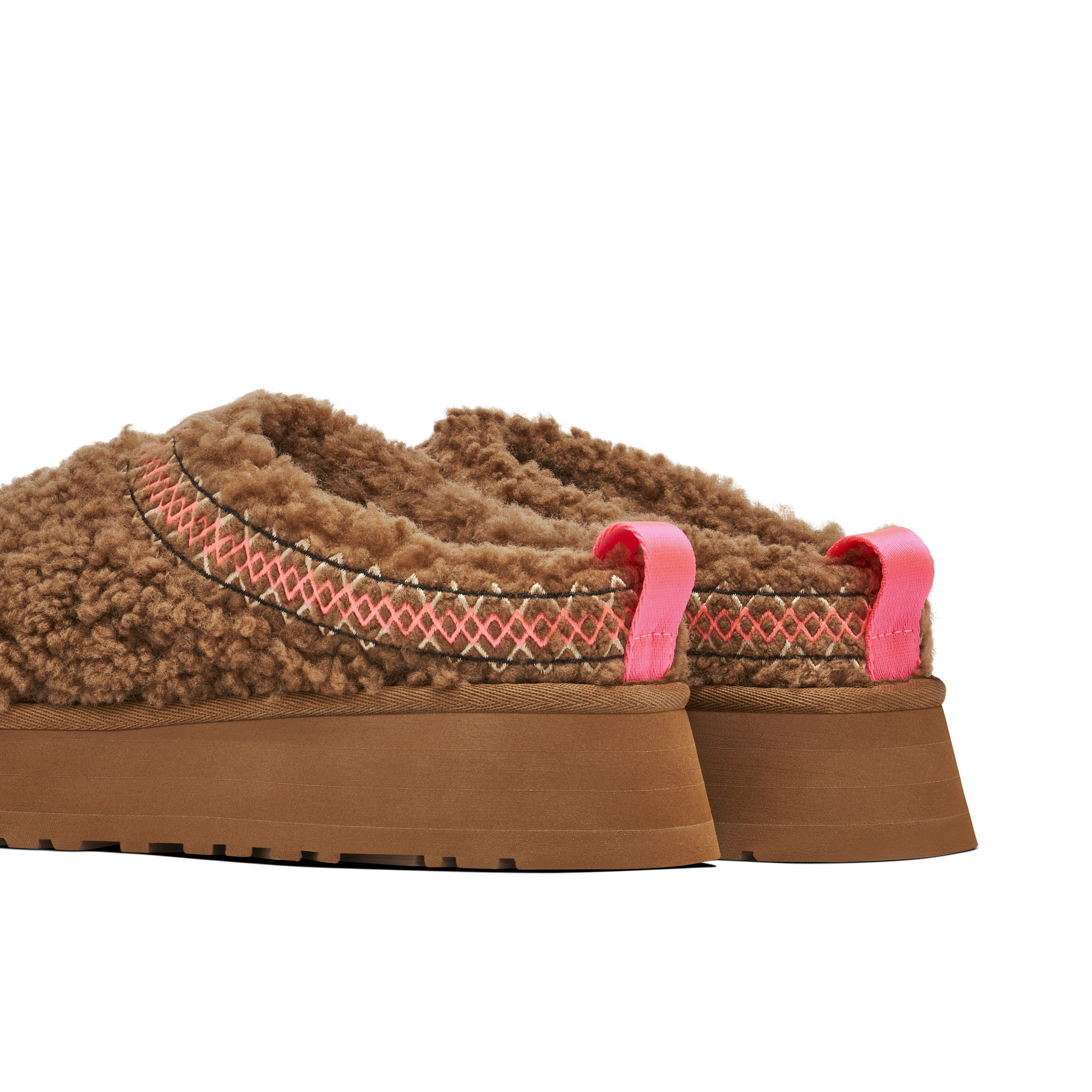 UGG Tazz Slipper Heritage Braid Hardwood für Damen
