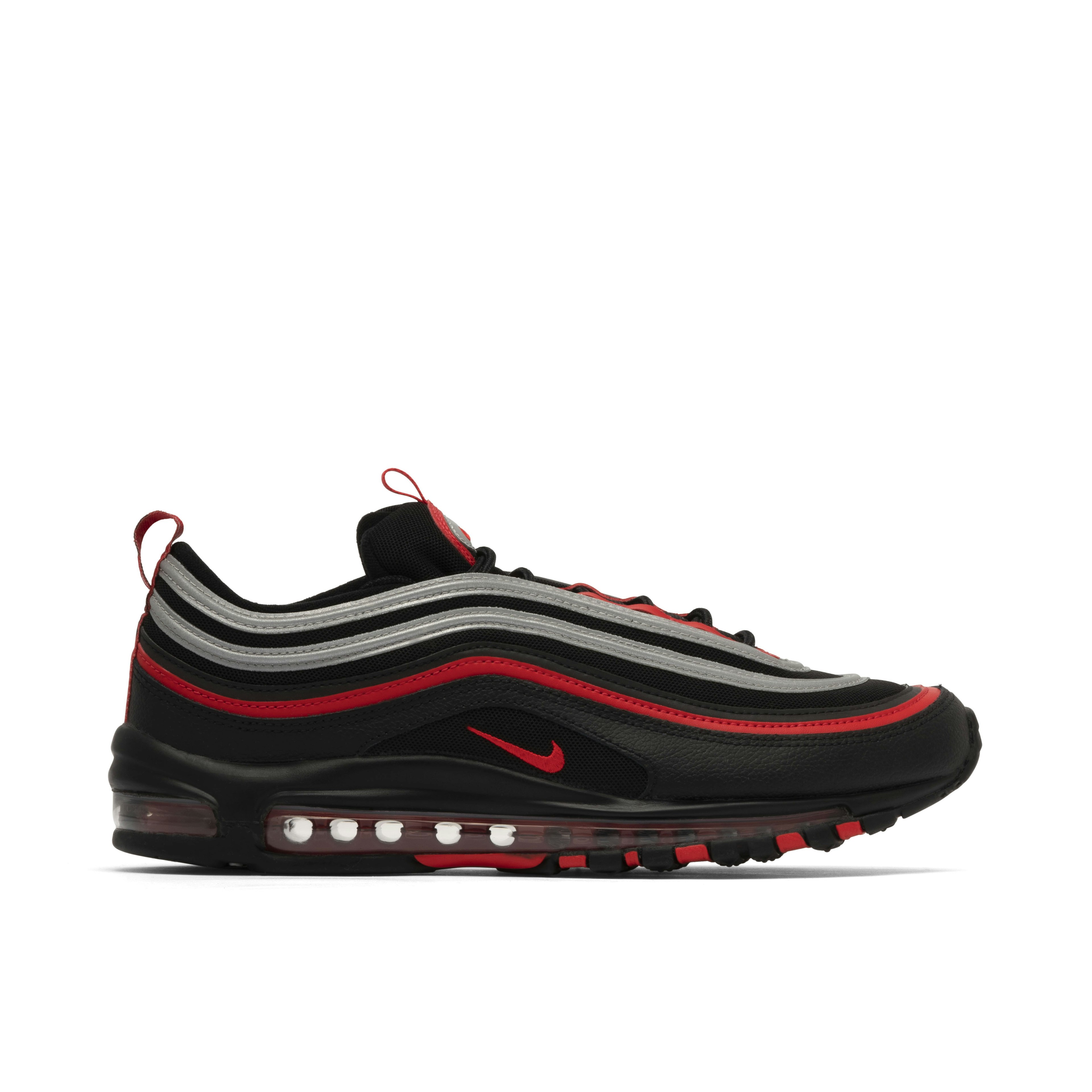 Nike Air Max 97 Black Red Silver