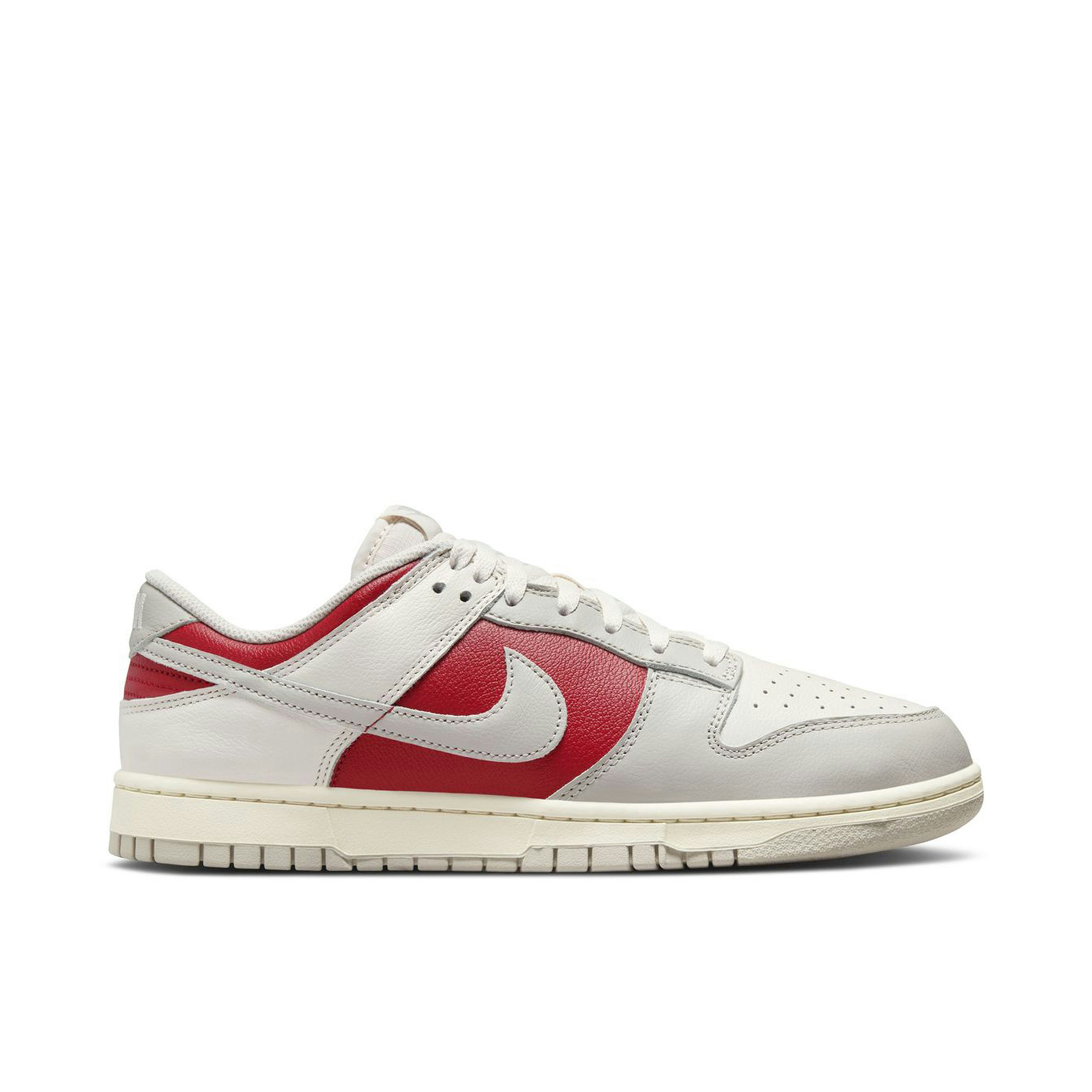 Nike Dunk Low Light Iron Ore Gym Red