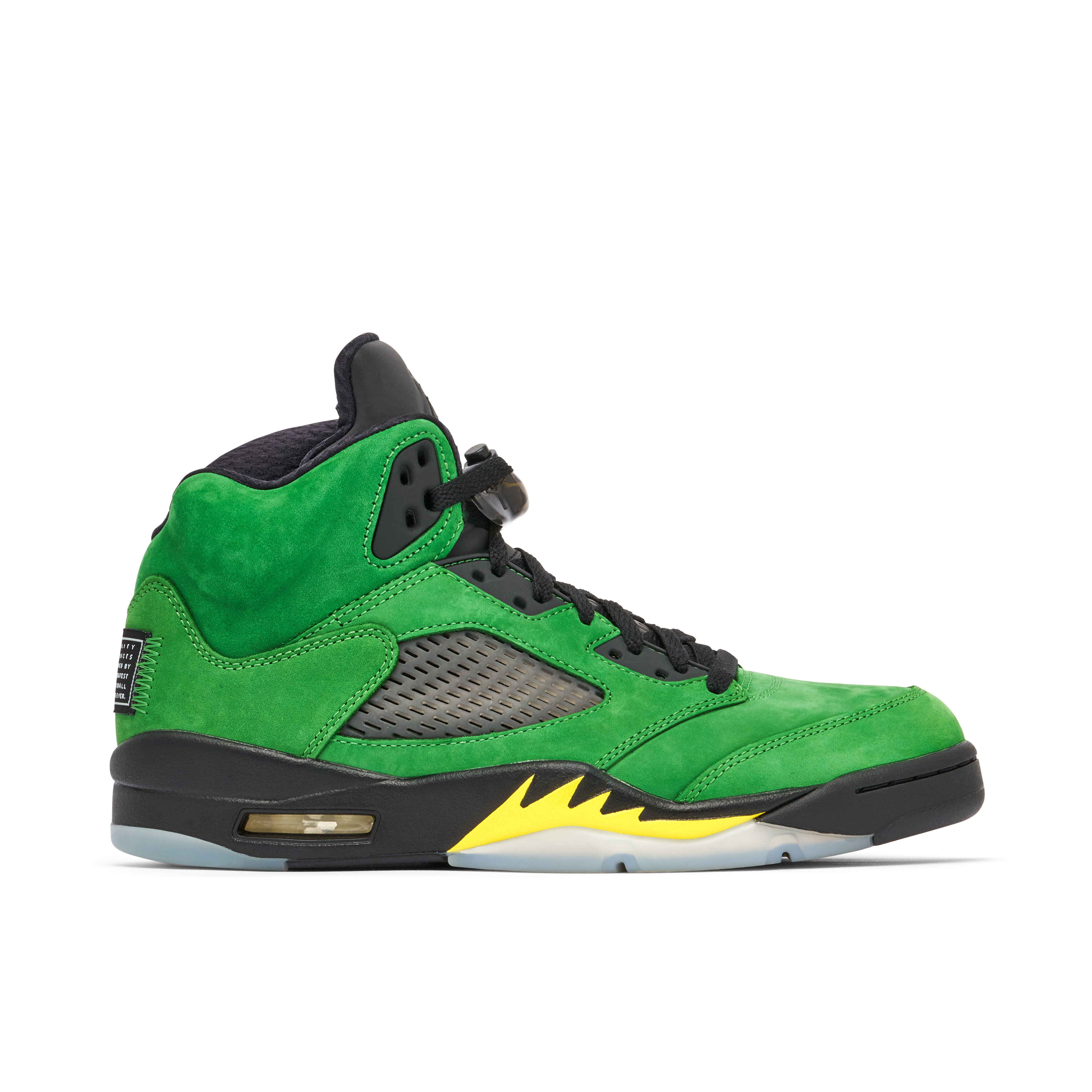 Jordan 5 black fashion yellow