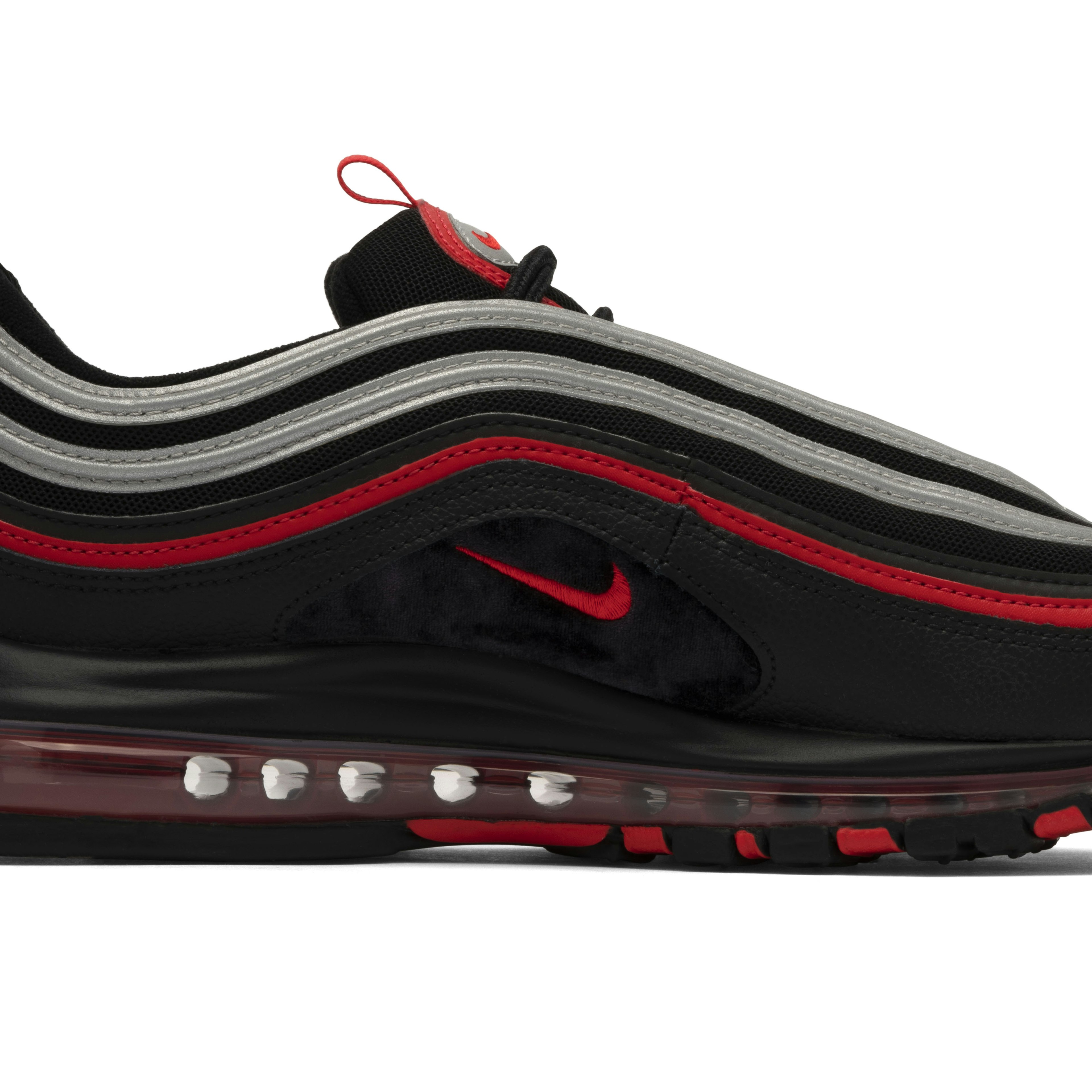 Nike Air Max 97 Black Red Silver