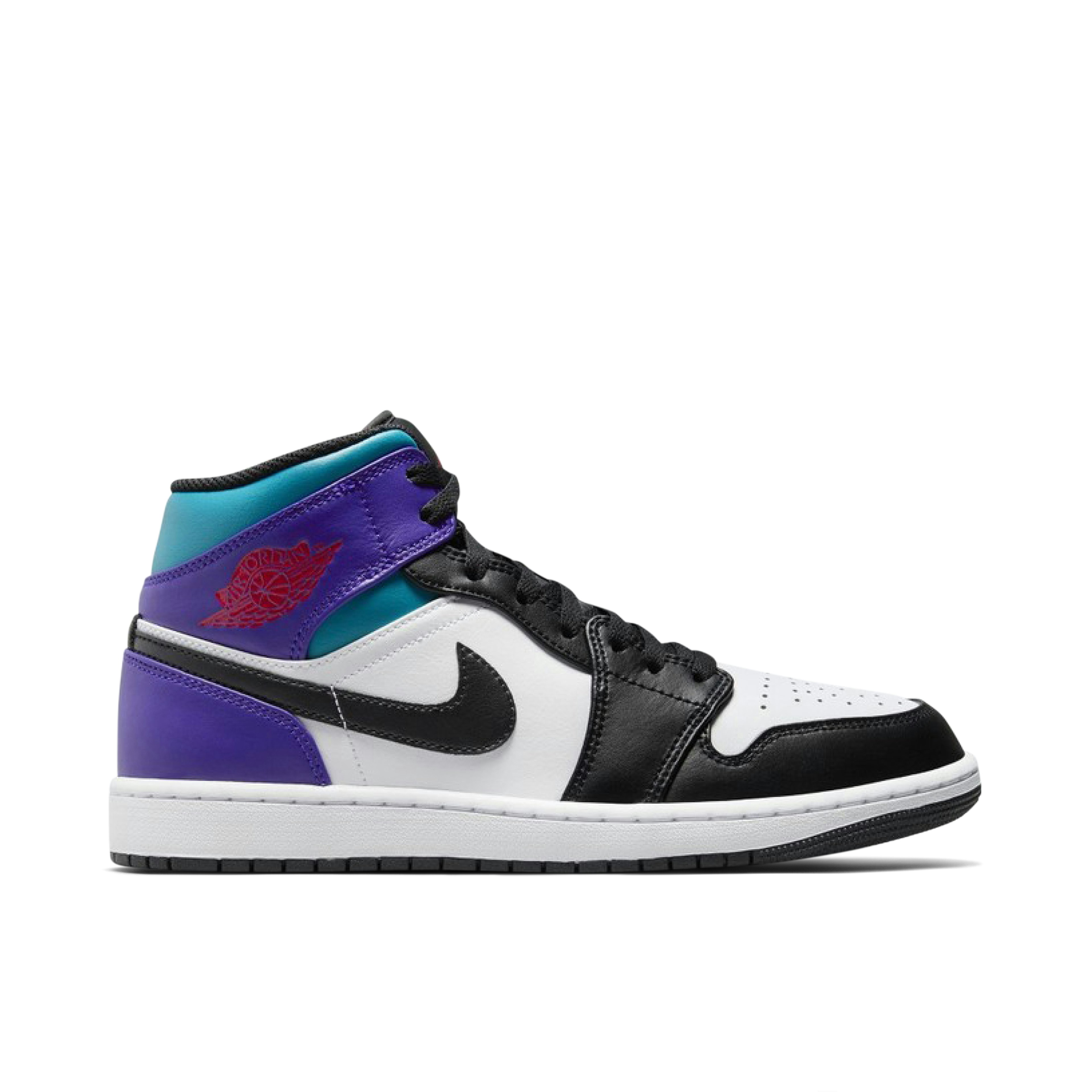 Air Jordan 1 Mid Teal Purple