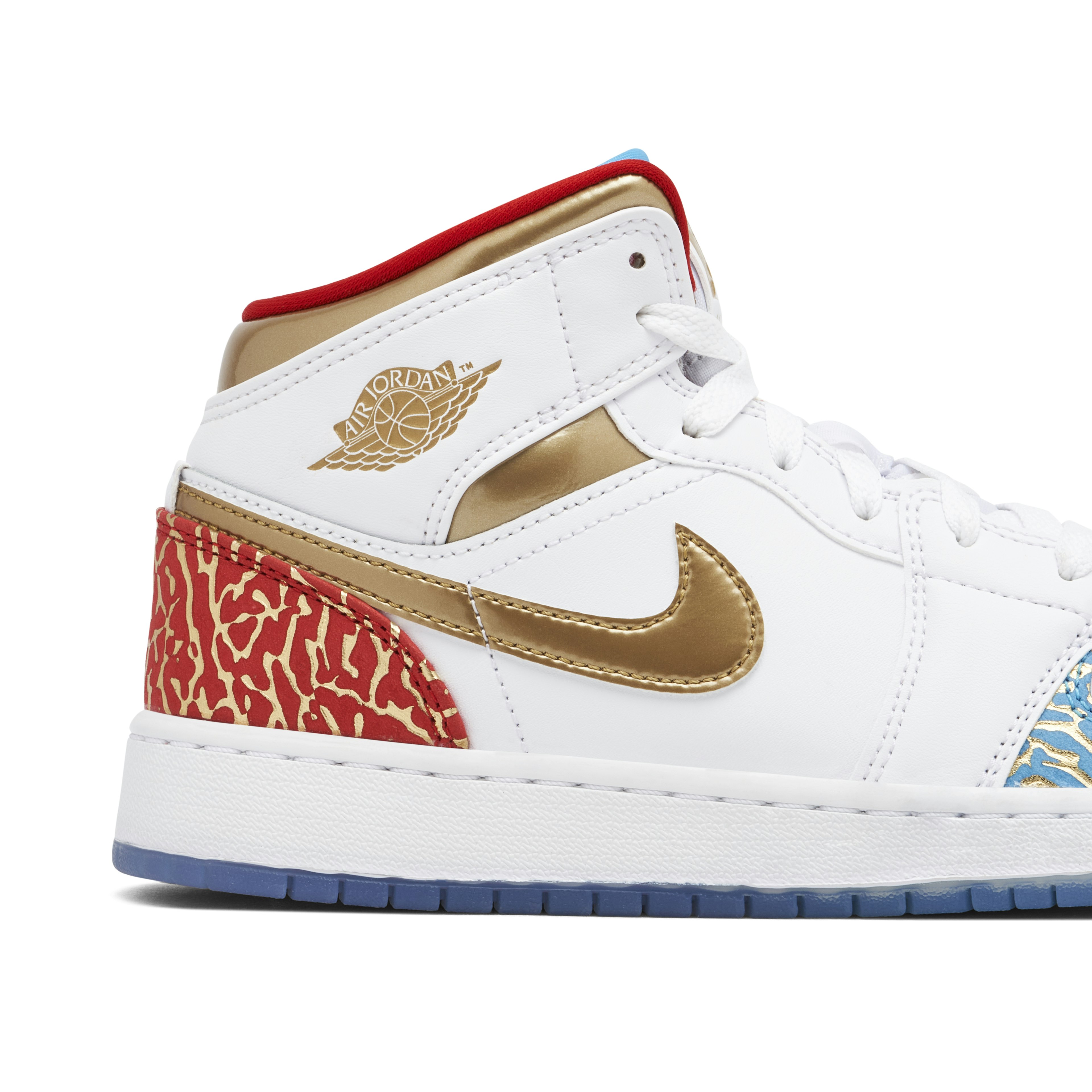 Air Jordan 1 Mid UNC to Chicago GS
