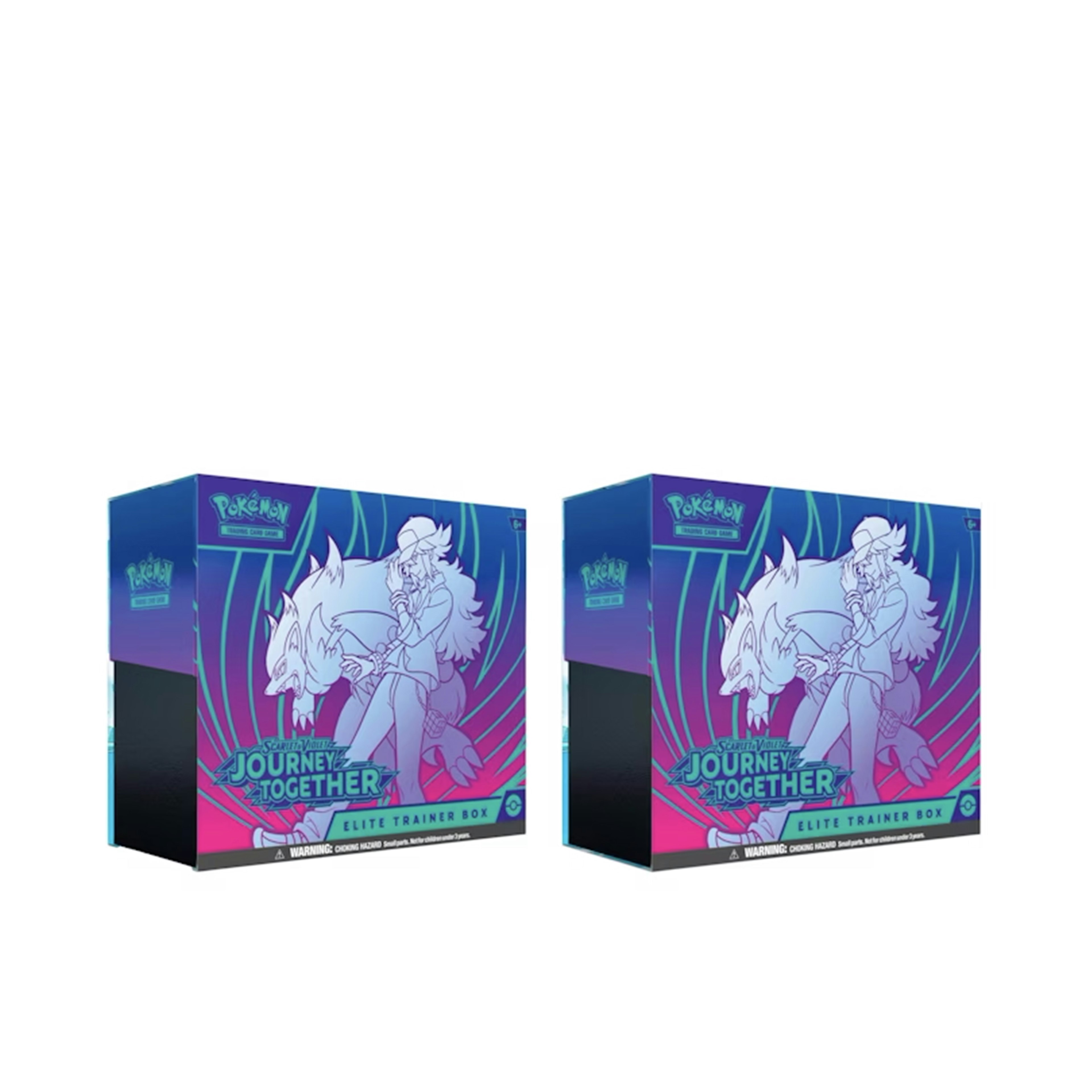 Pokémon Scarlet & Violet Journey Together Elite Trainer Box 2x Lot