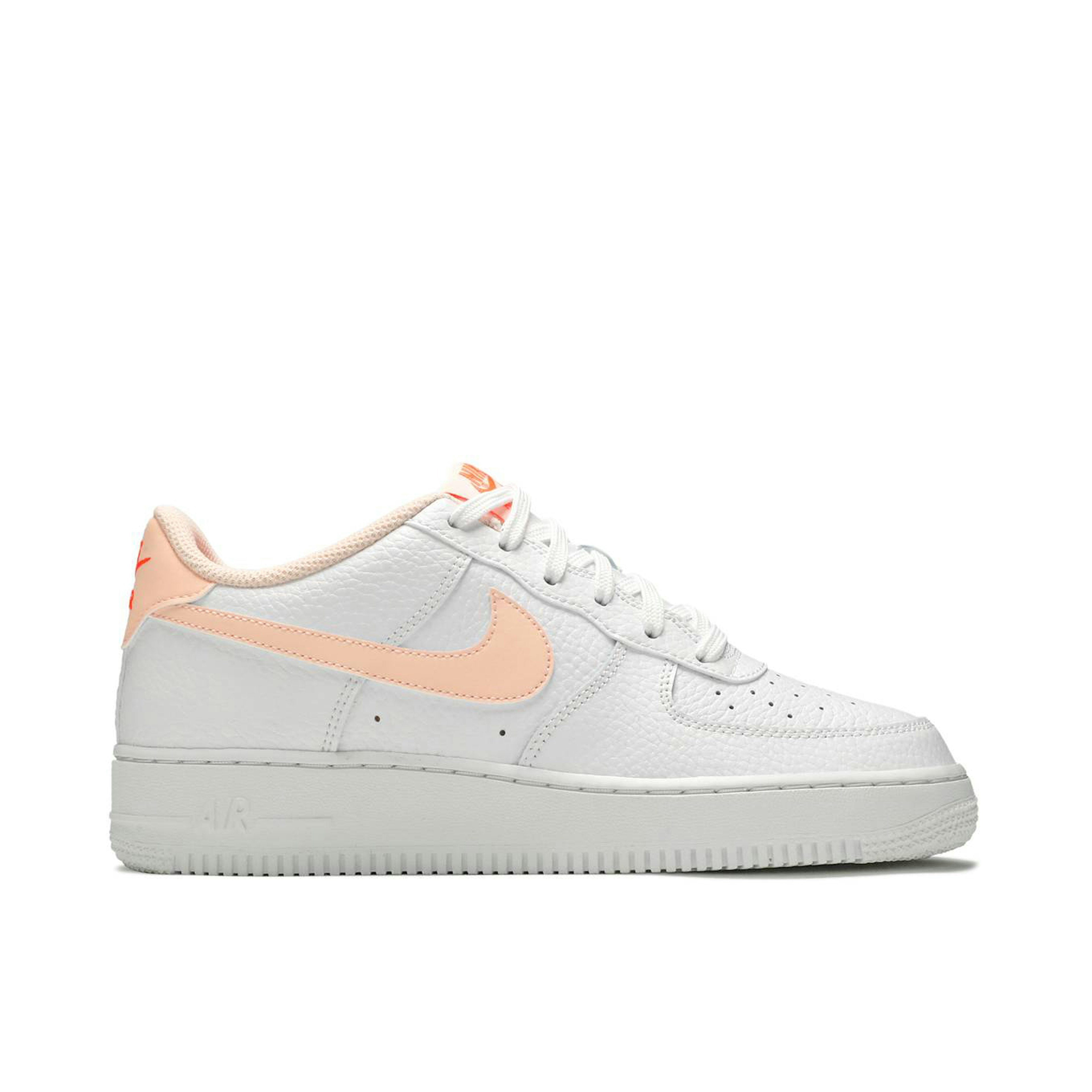 Nike Air Force 1 Low White Hyper Crimson GS